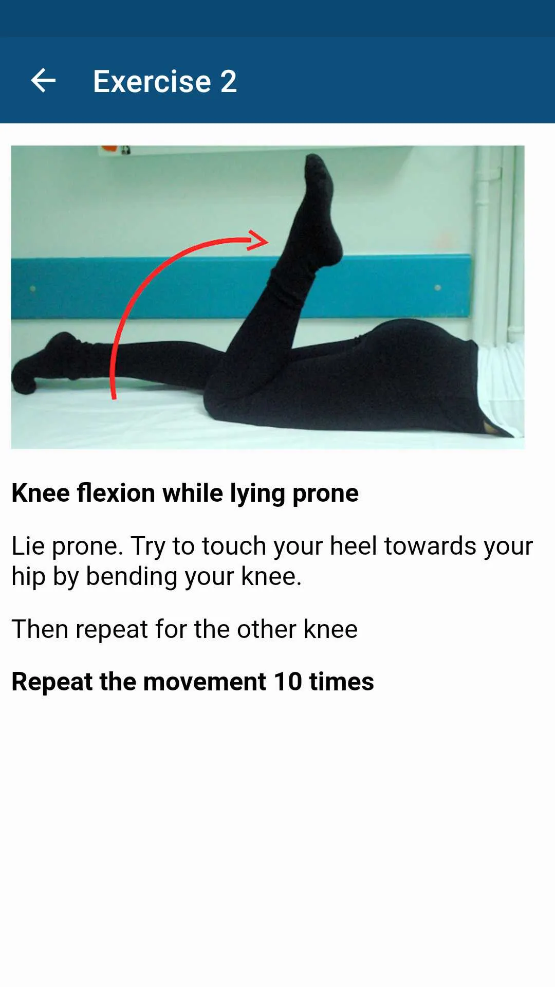 Knee Osteoarthritis Exercises | Indus Appstore | Screenshot