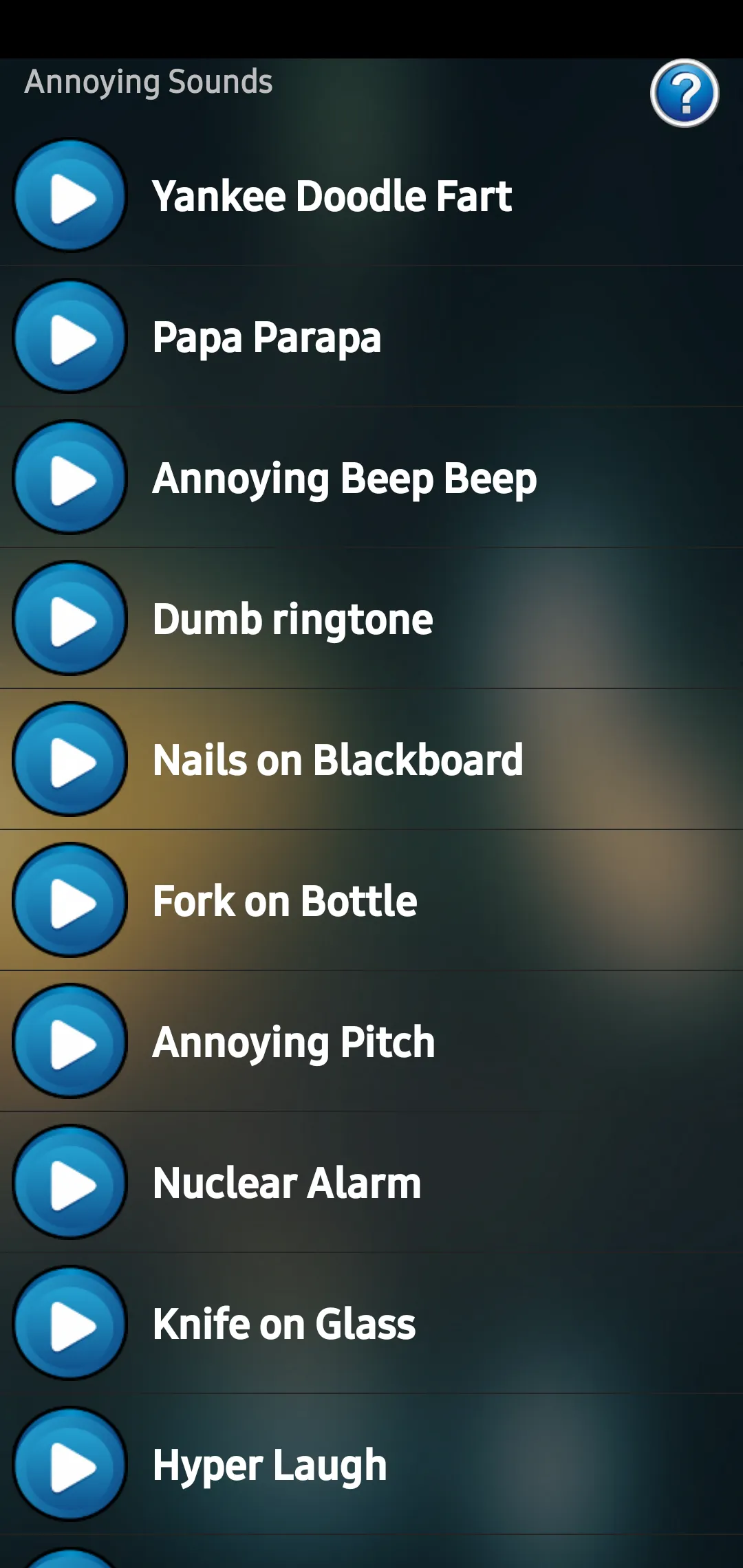 Annoying Sounds | Indus Appstore | Screenshot