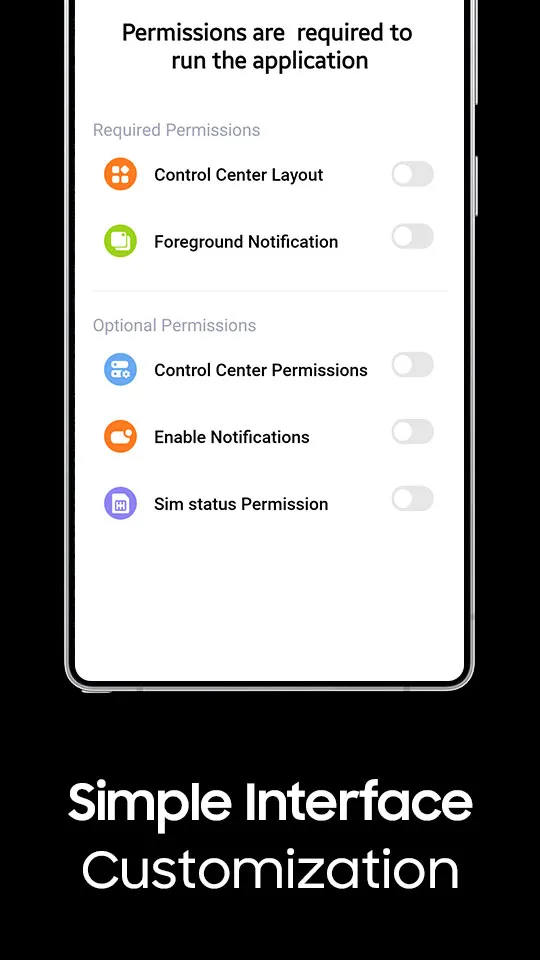 Control Center S25 Style | Indus Appstore | Screenshot