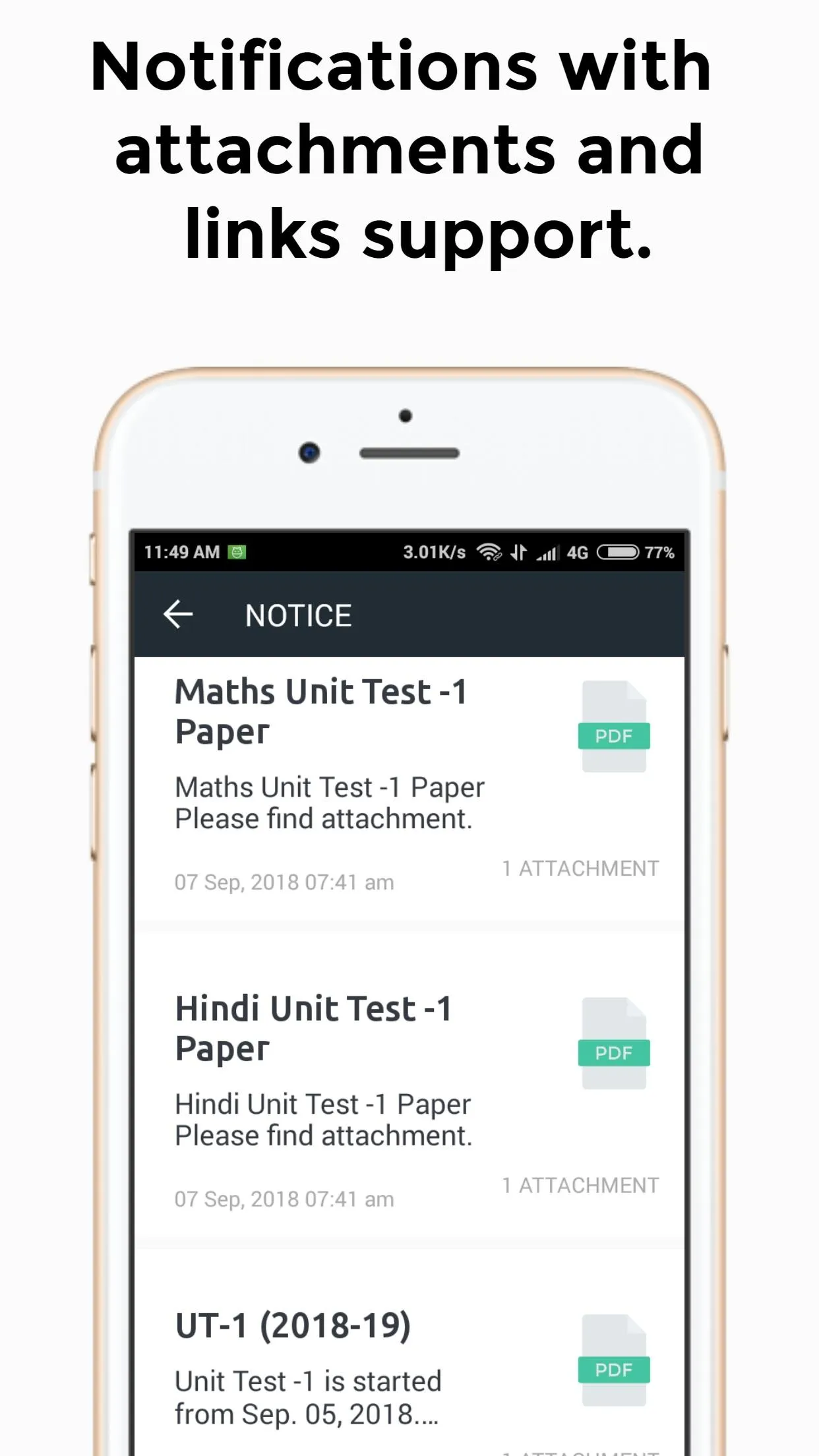 JS MEMORIAL PARENT APP | Indus Appstore | Screenshot