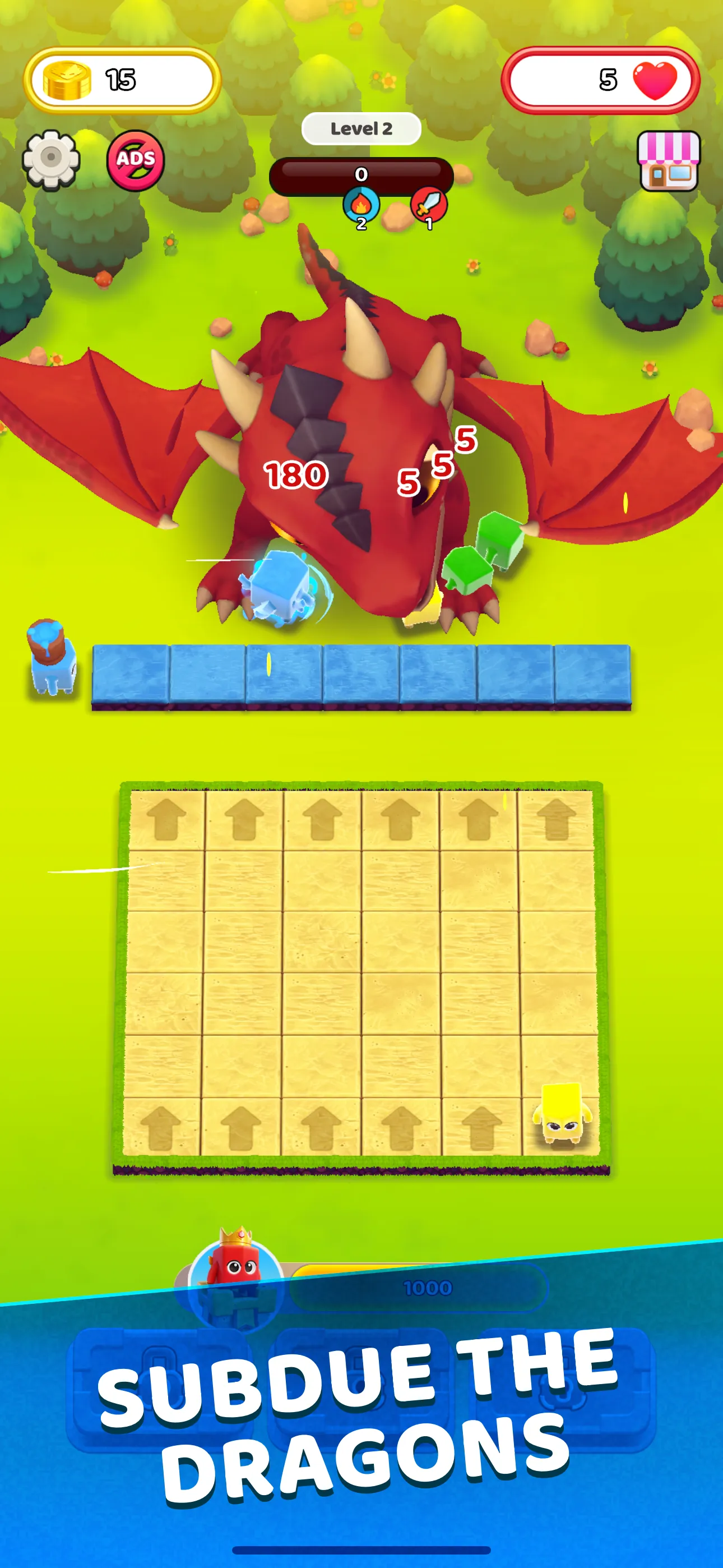 Merge & Siege - Dragon Battle | Indus Appstore | Screenshot