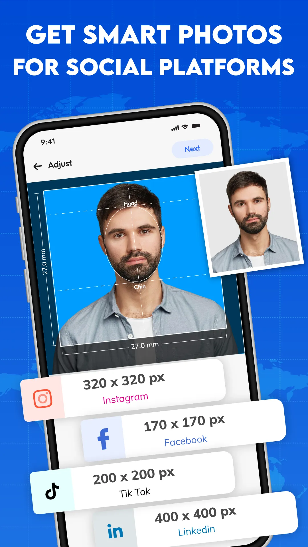 Visa ID: Passport Photo Maker | Indus Appstore | Screenshot