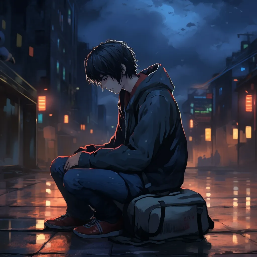 Sad Anime Boy Wallpaper | Indus Appstore | Screenshot