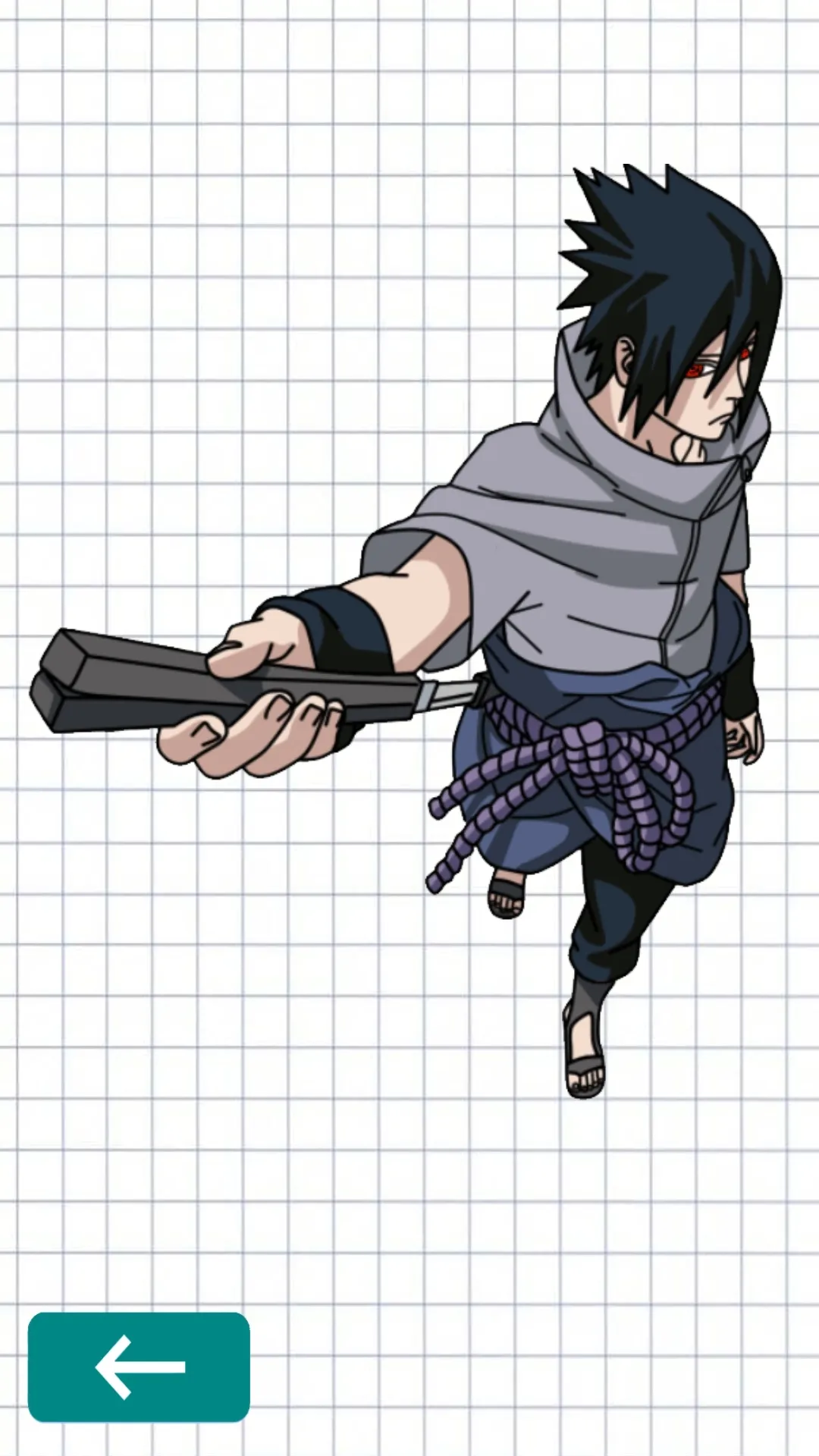 How to draw Sasuke Uchiha | Indus Appstore | Screenshot