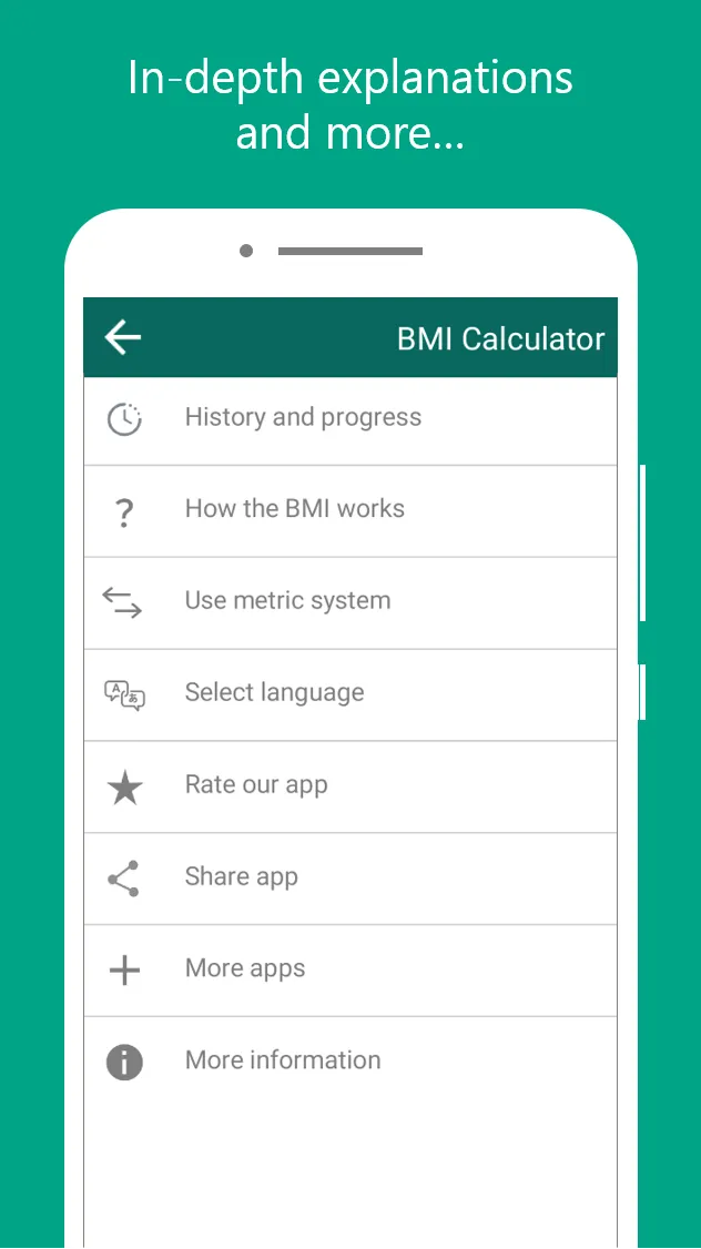 My BMI: BMI Calculator | Indus Appstore | Screenshot