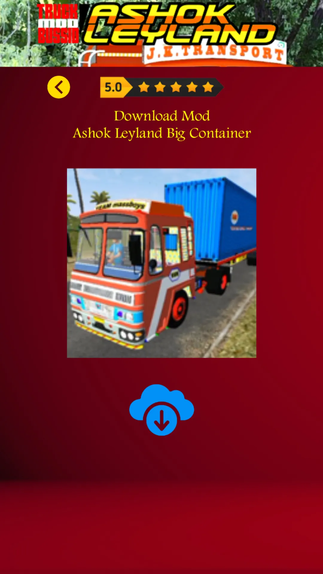 Truck Mod Bussid Ashok Leyland | Indus Appstore | Screenshot