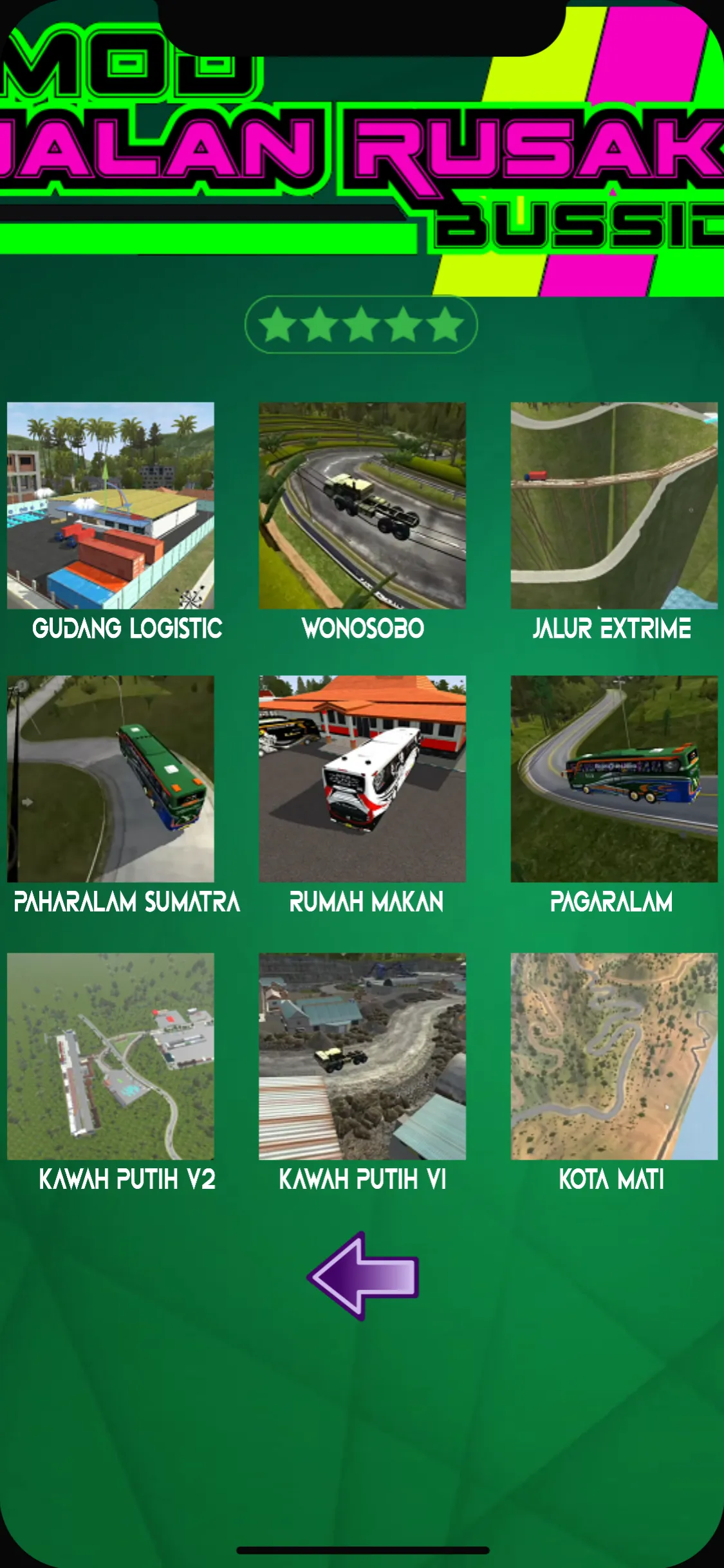 Mod Jalan Rusak Bus Simulator | Indus Appstore | Screenshot