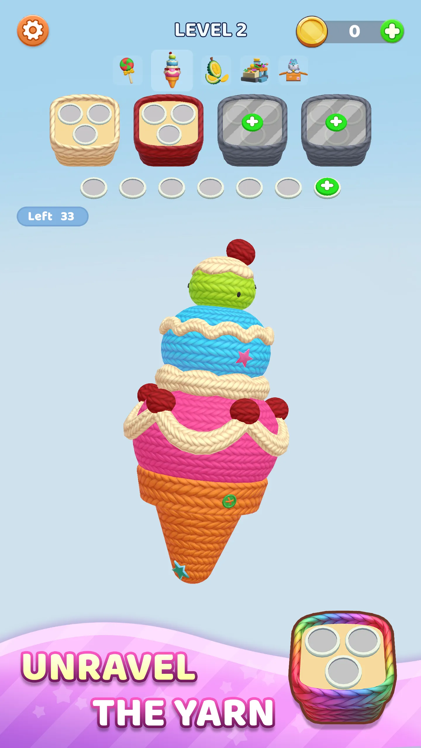 Yarn Fever! Unravel Puzzle | Indus Appstore | Screenshot