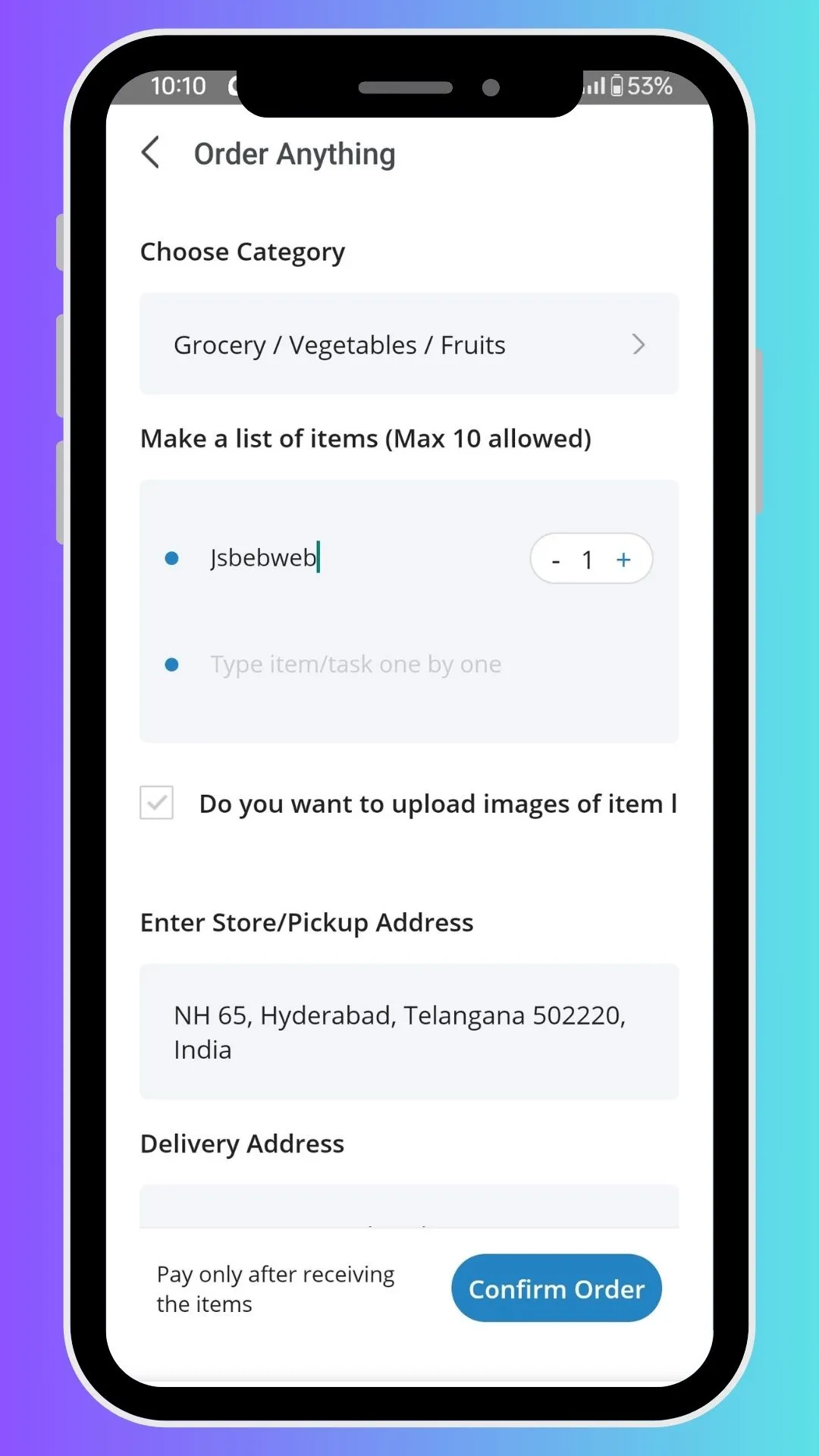 Local Dukan Delivery & Service | Indus Appstore | Screenshot