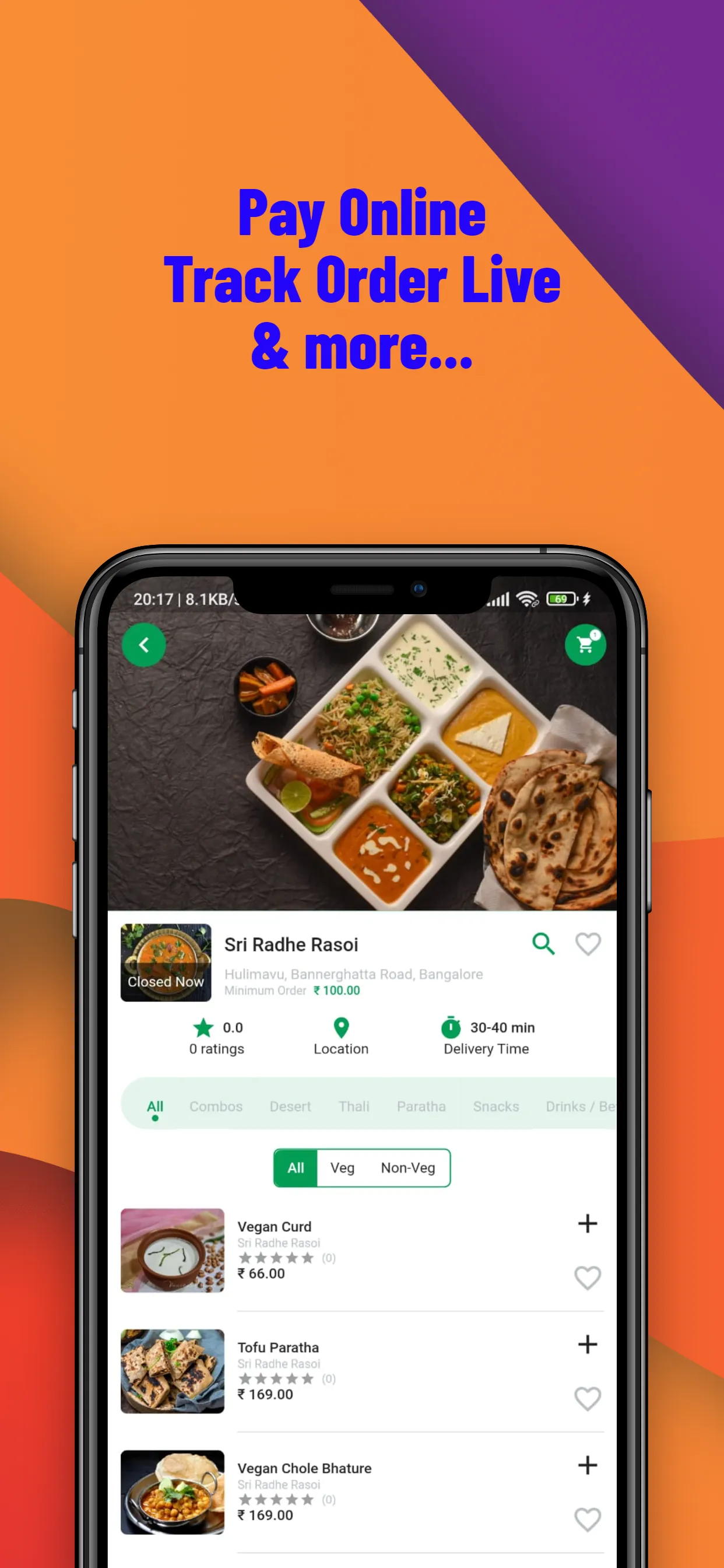 DONEBRO - Food Delivery & More | Indus Appstore | Screenshot