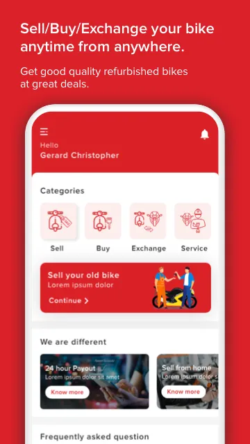 CredR - Sell/Buy/Service bike | Indus Appstore | Screenshot