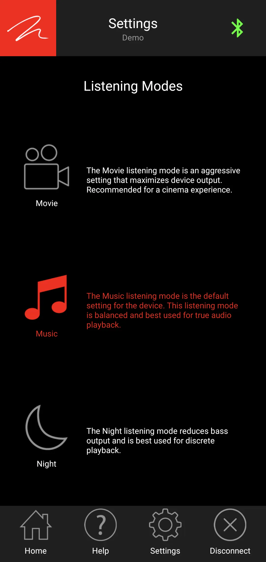 MartinLogan Subwoofer Control | Indus Appstore | Screenshot