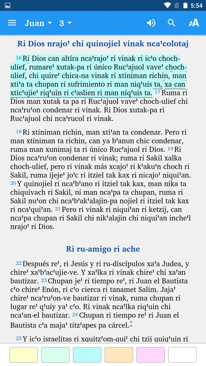 Santa Maria Kaqchikel Bible | Indus Appstore | Screenshot