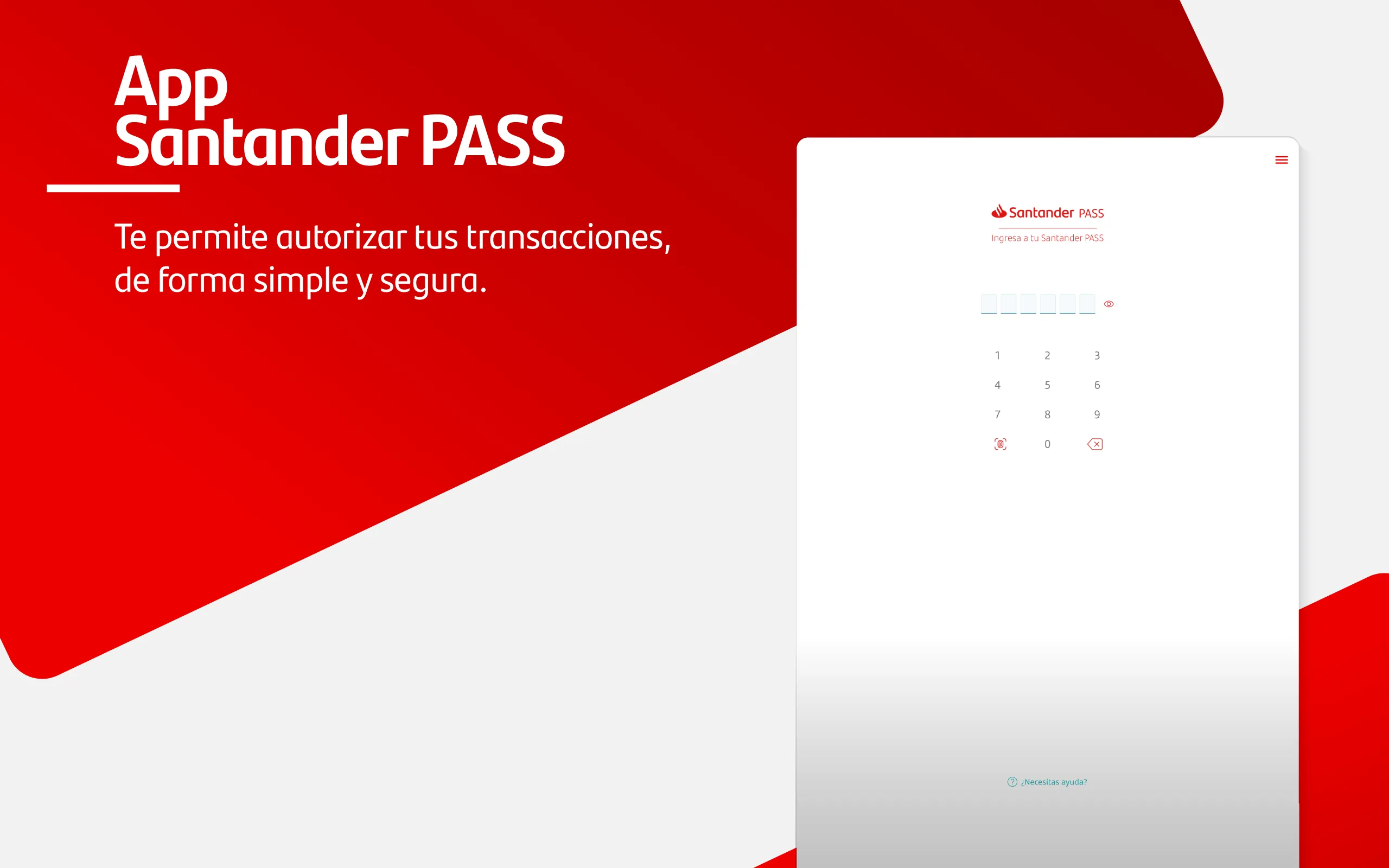 Santander PASS | Indus Appstore | Screenshot