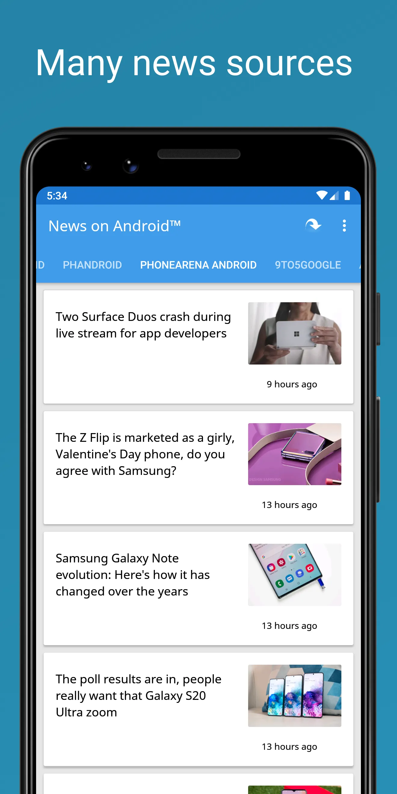 News on Android™ | Indus Appstore | Screenshot