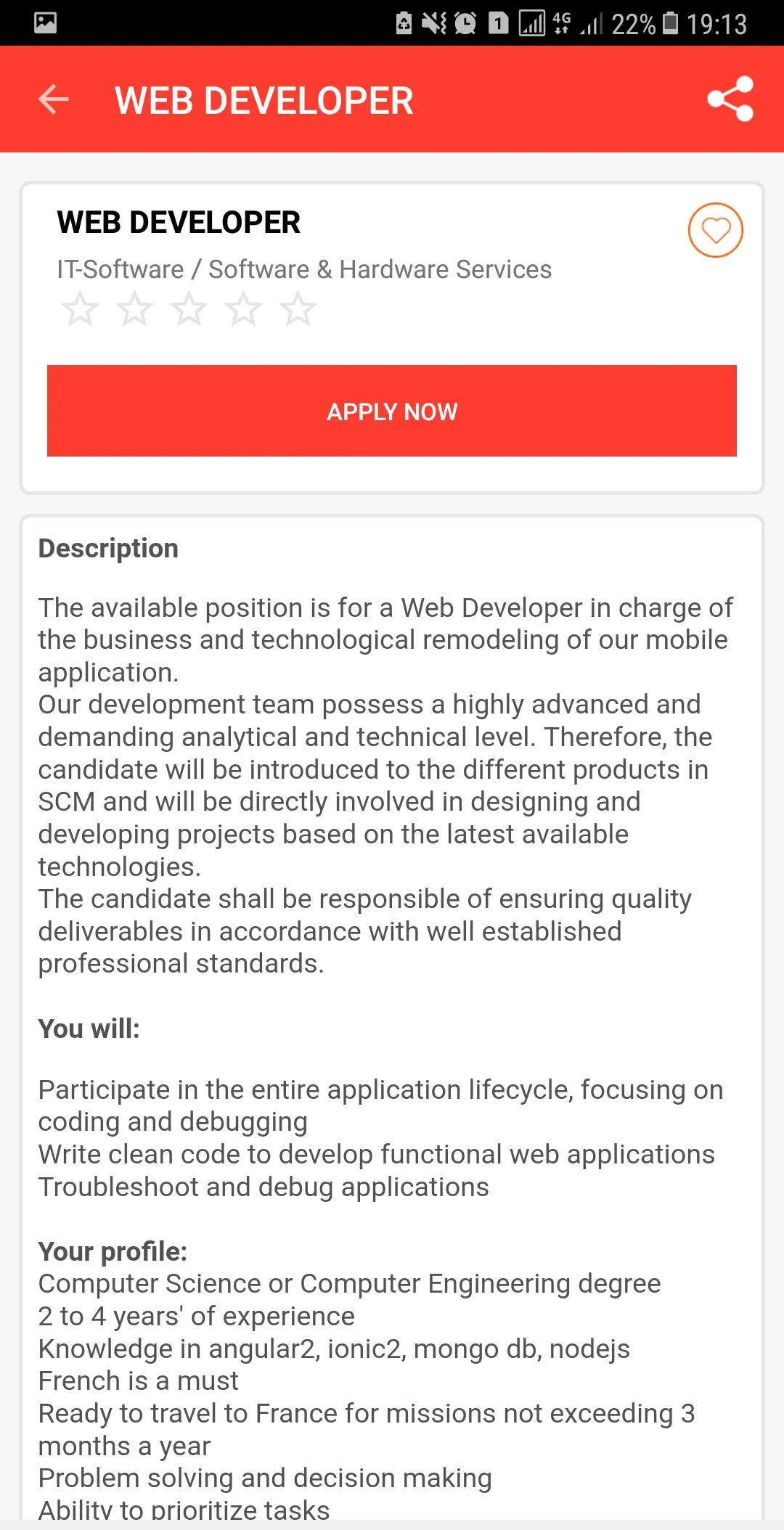 Jobs in Lebanon - Beirut Jobs | Indus Appstore | Screenshot