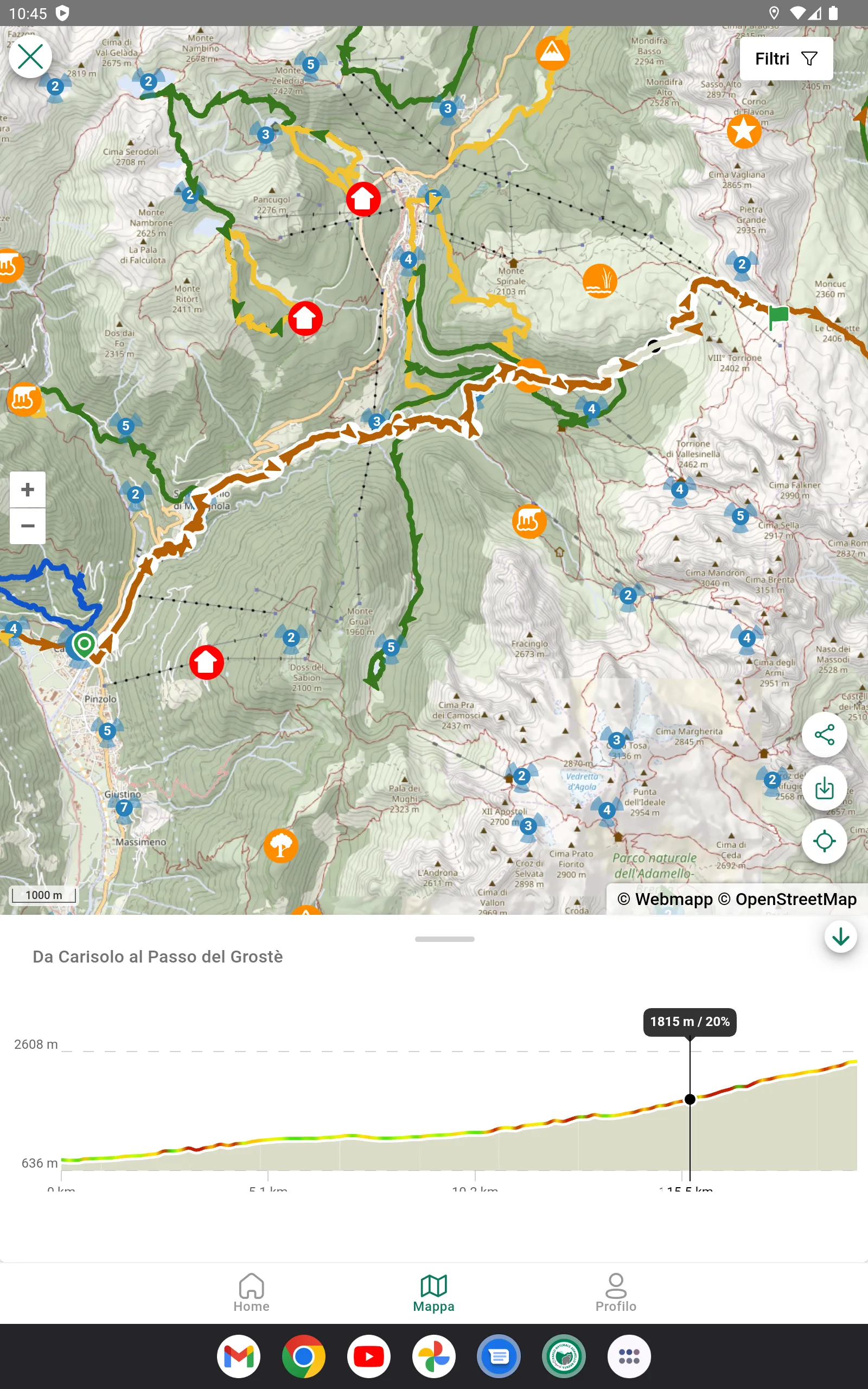 Parco Adamello Brenta | Indus Appstore | Screenshot