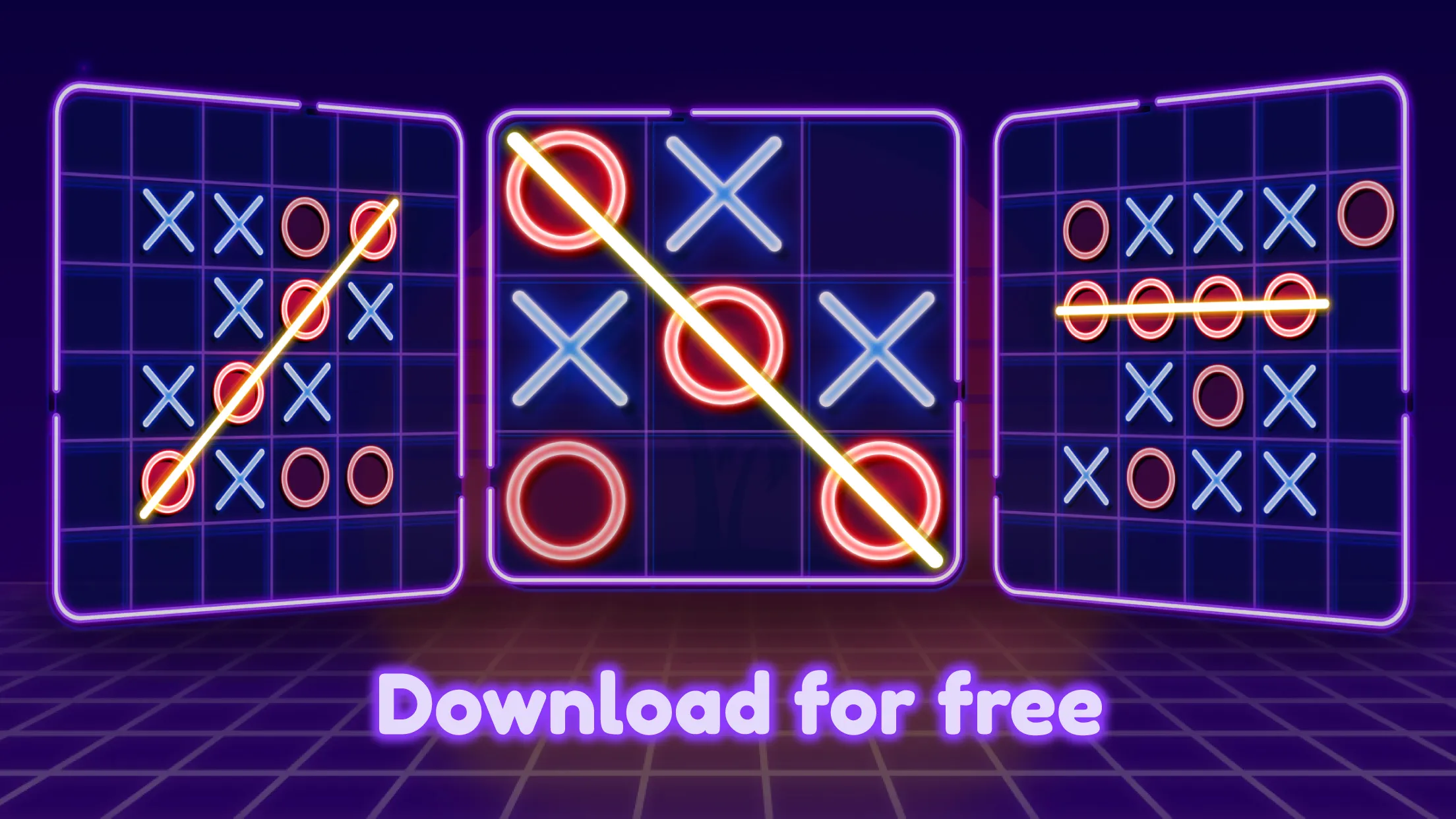 Tic Tac Toe - 2 Player XO | Indus Appstore | Screenshot