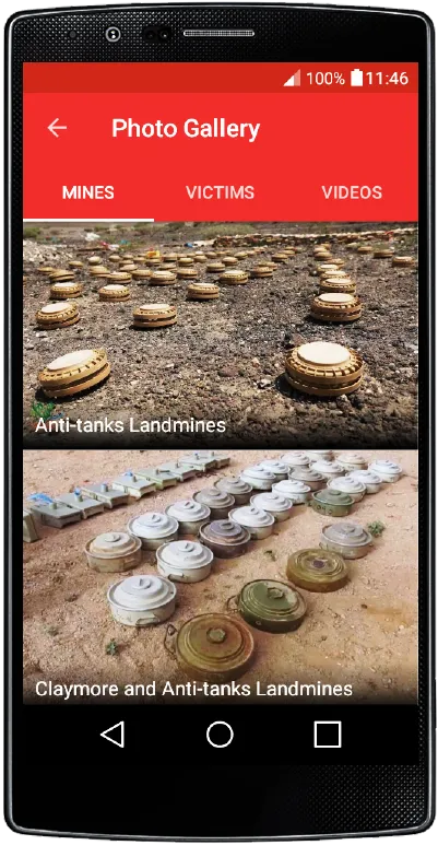 Landmine Alert | Indus Appstore | Screenshot