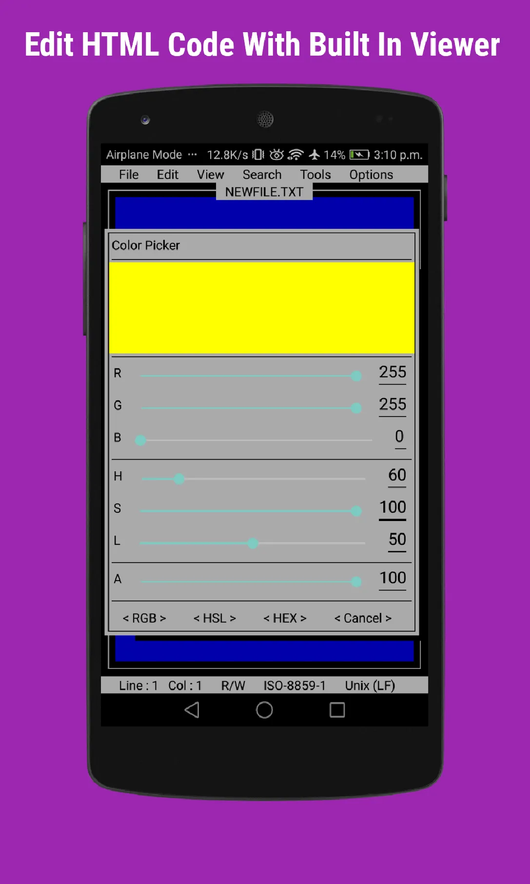 OldSchool Editor : Text Editor | Indus Appstore | Screenshot