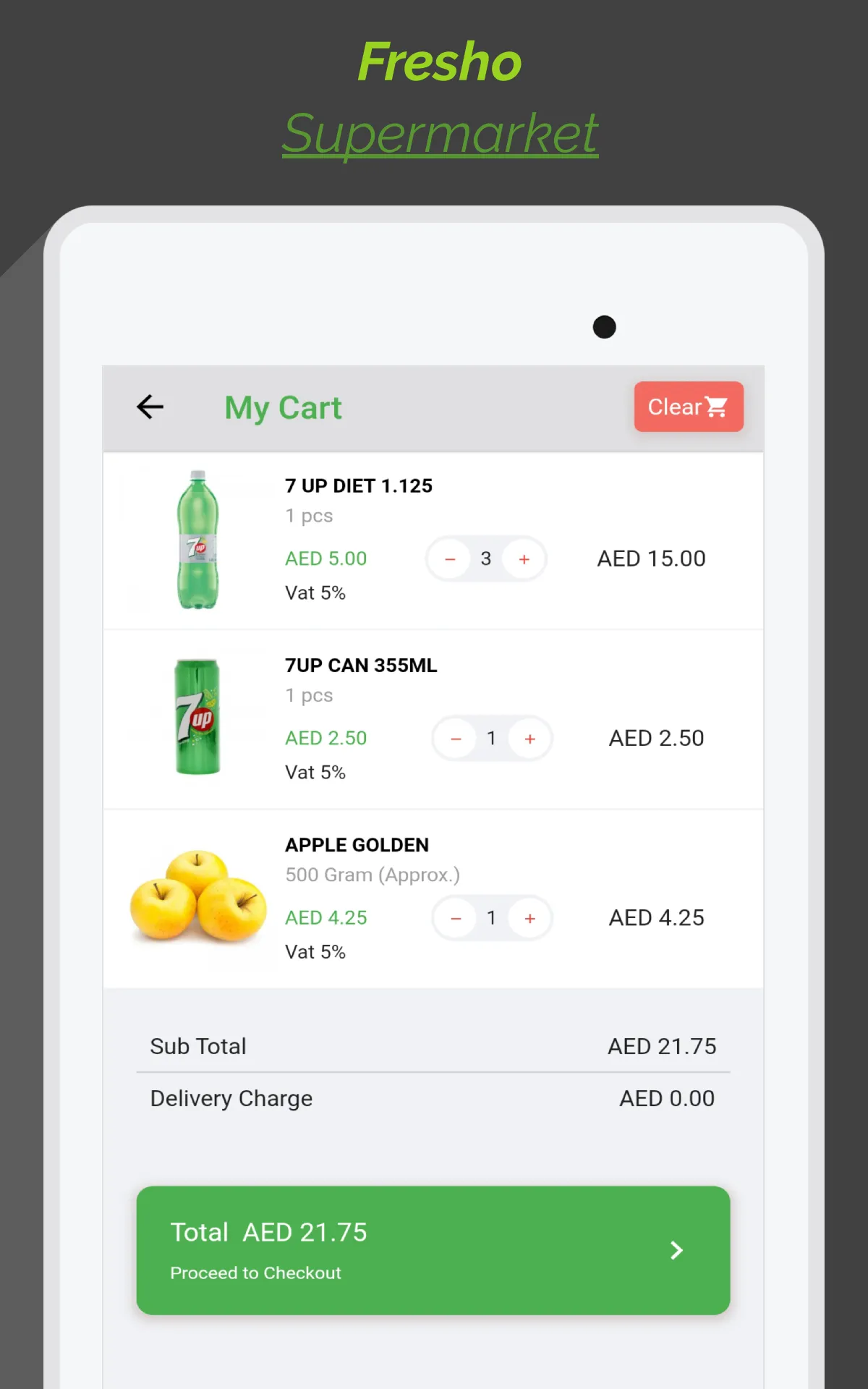 Fresho Supermarket | Indus Appstore | Screenshot