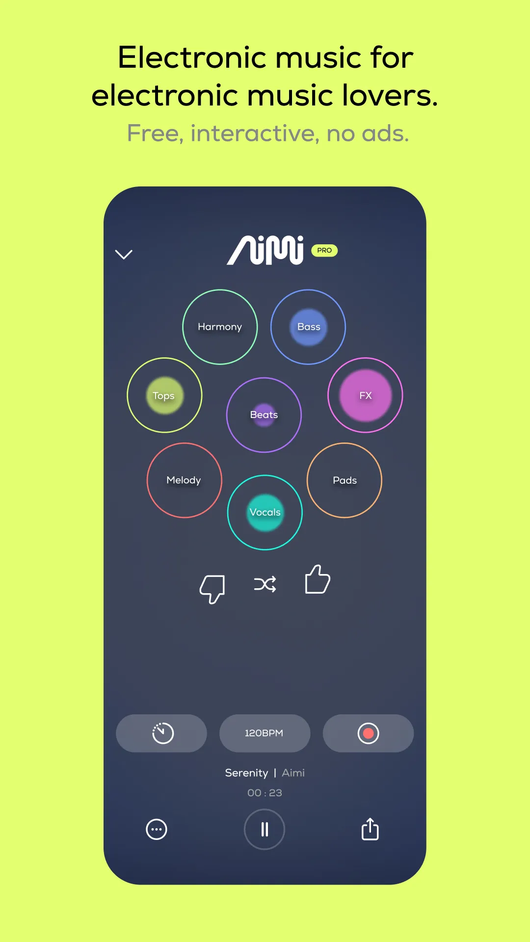 Aimi Player | Indus Appstore | Screenshot