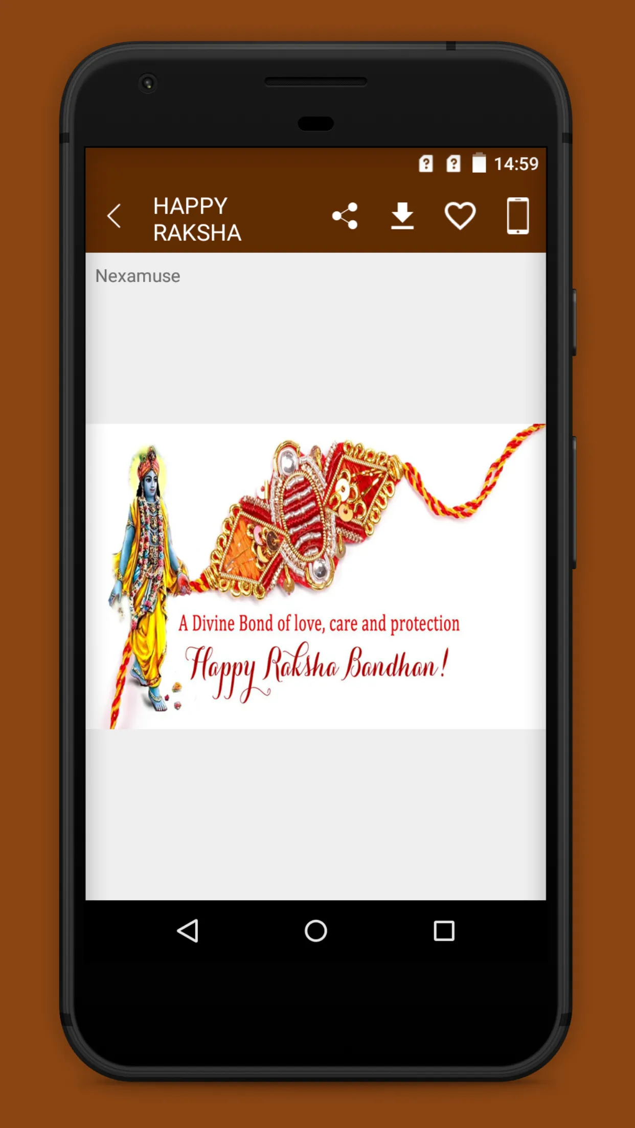 Raksha Bandhan Wishes & Images | Indus Appstore | Screenshot