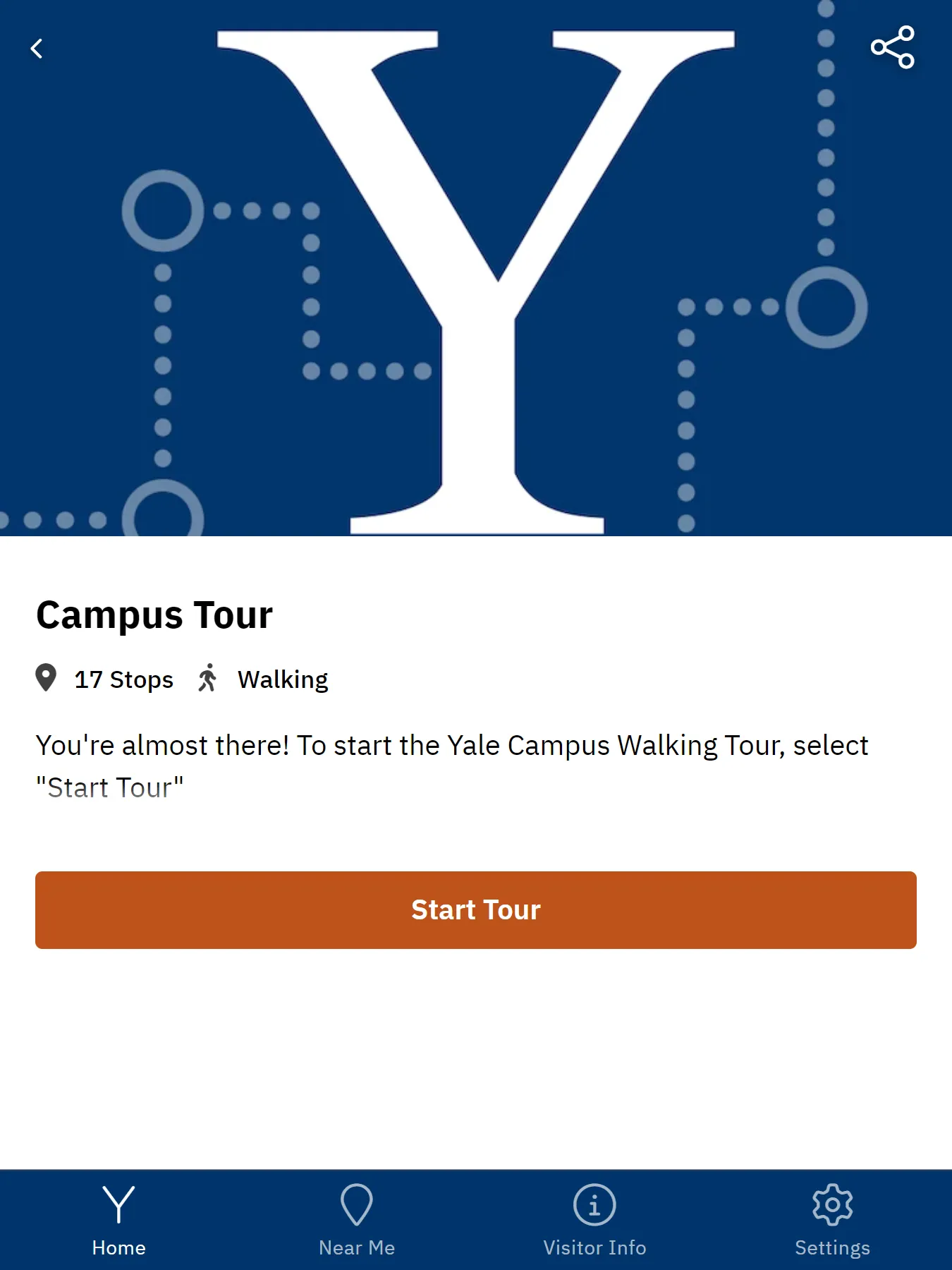 Yale Admissions Campus Tour | Indus Appstore | Screenshot