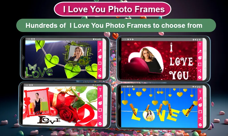 I Love You Photo Frames | Indus Appstore | Screenshot