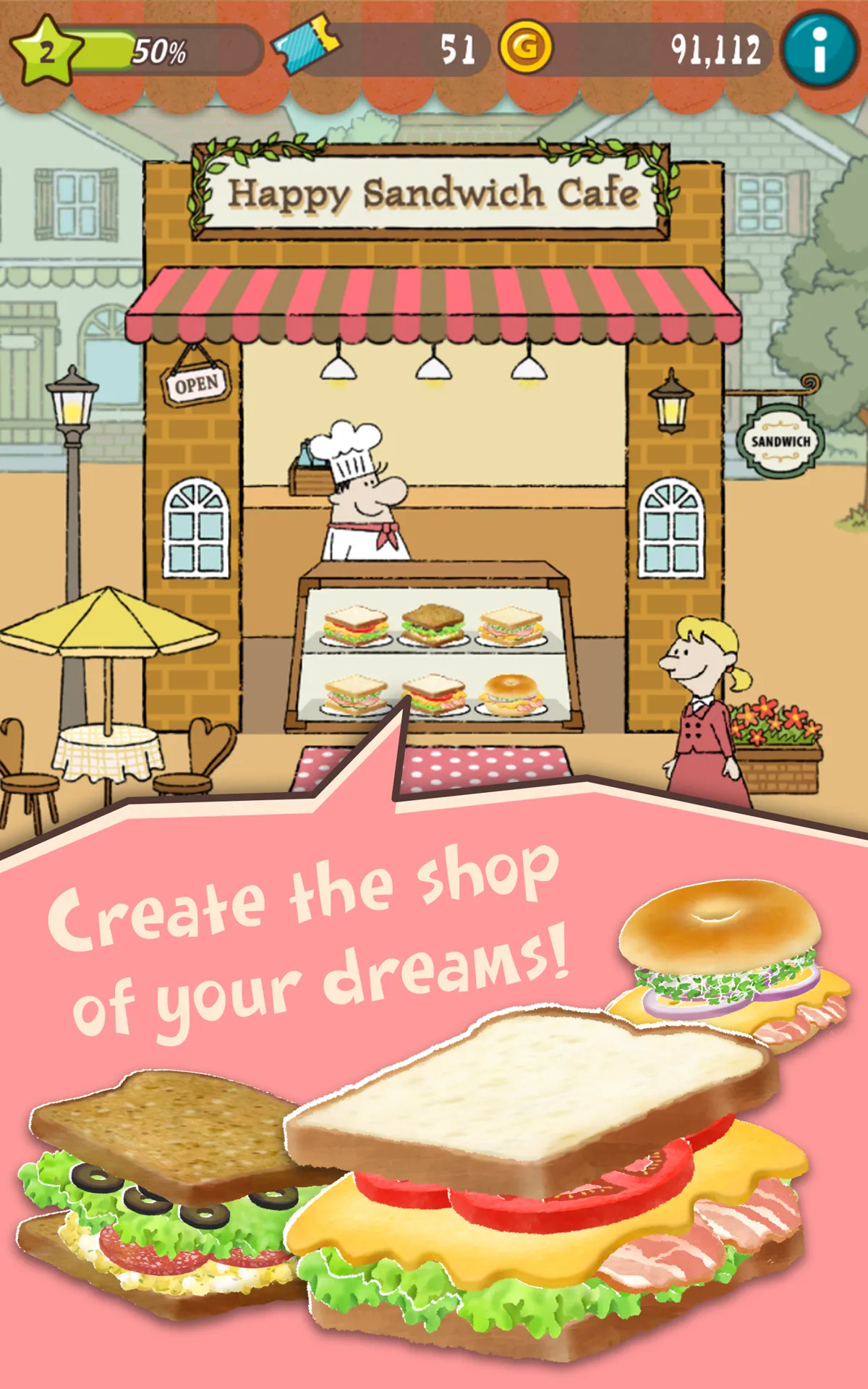 Happy Sandwich Cafe | Indus Appstore | Screenshot