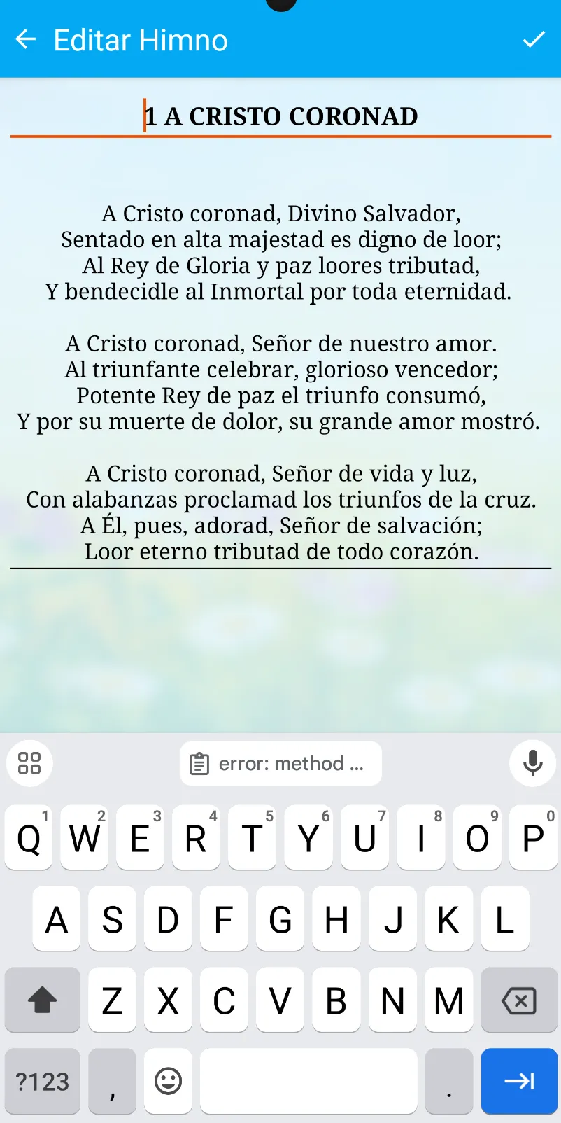 Himnario y Corario IEP | Indus Appstore | Screenshot