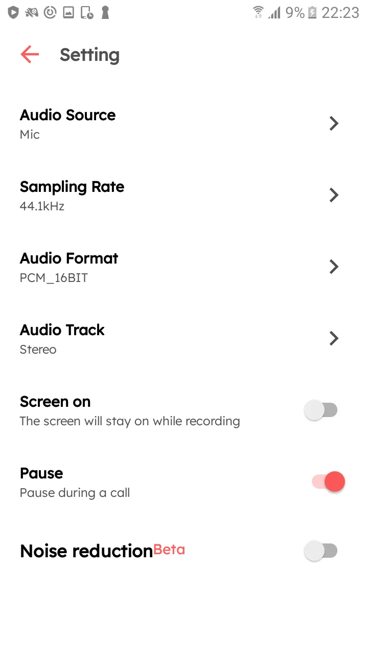 Voice Recorder | Indus Appstore | Screenshot