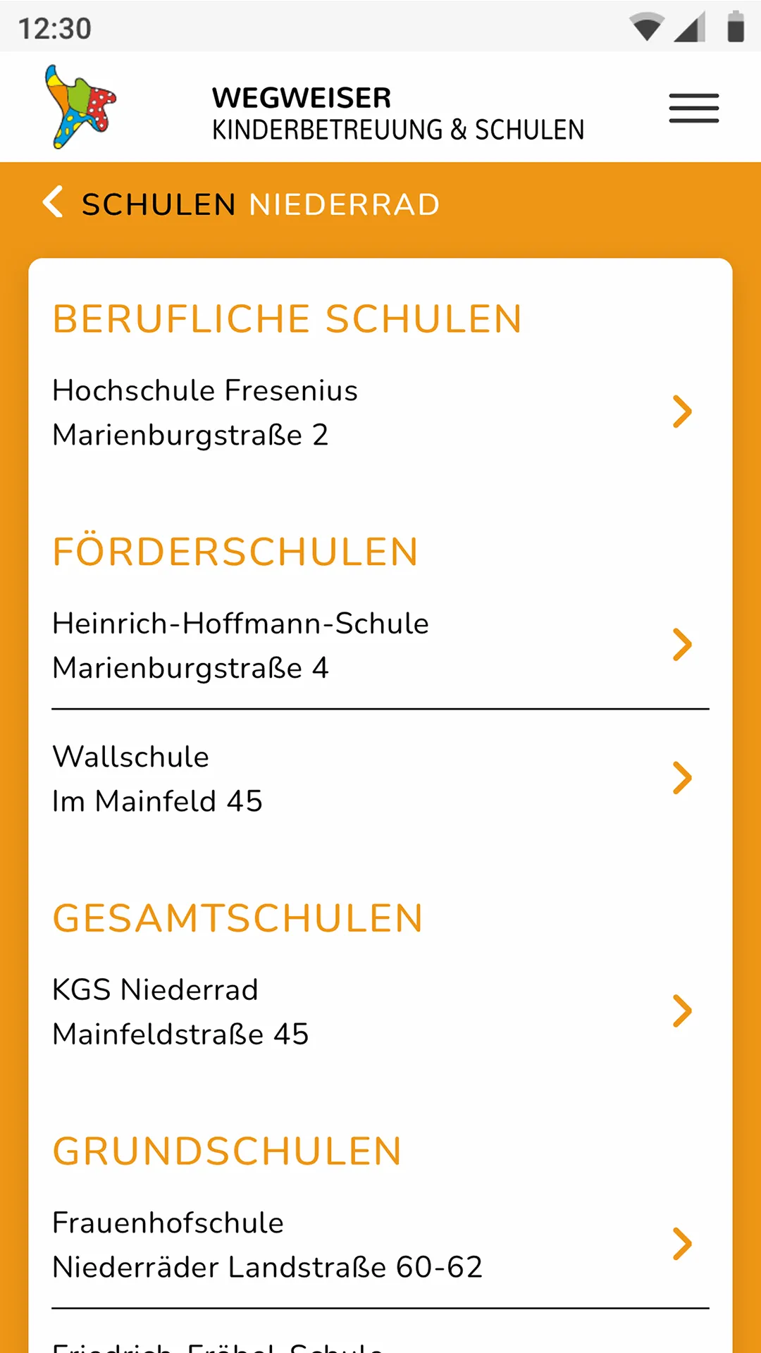 Kita & Schule | Indus Appstore | Screenshot