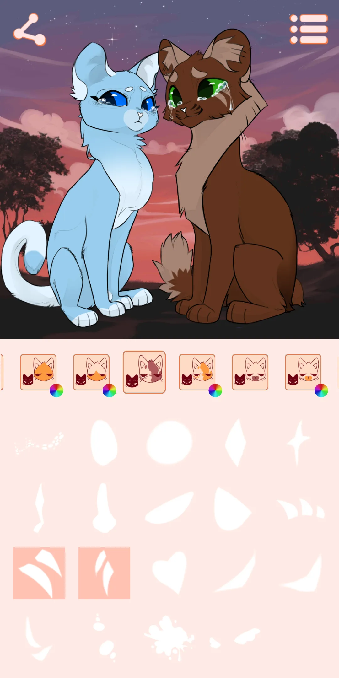 Avatar Maker: Couple of Cats | Indus Appstore | Screenshot