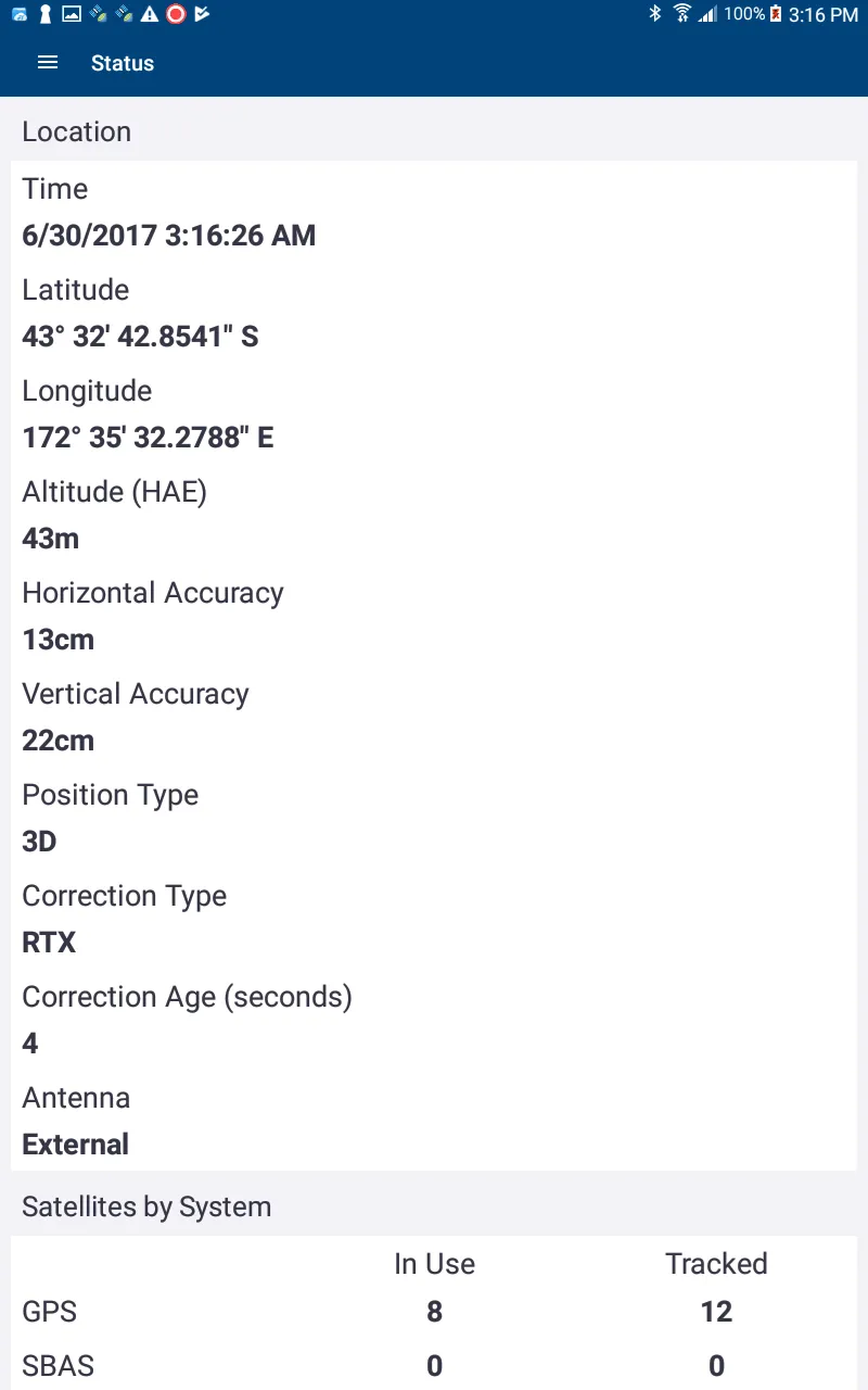 GNSS Status | Indus Appstore | Screenshot