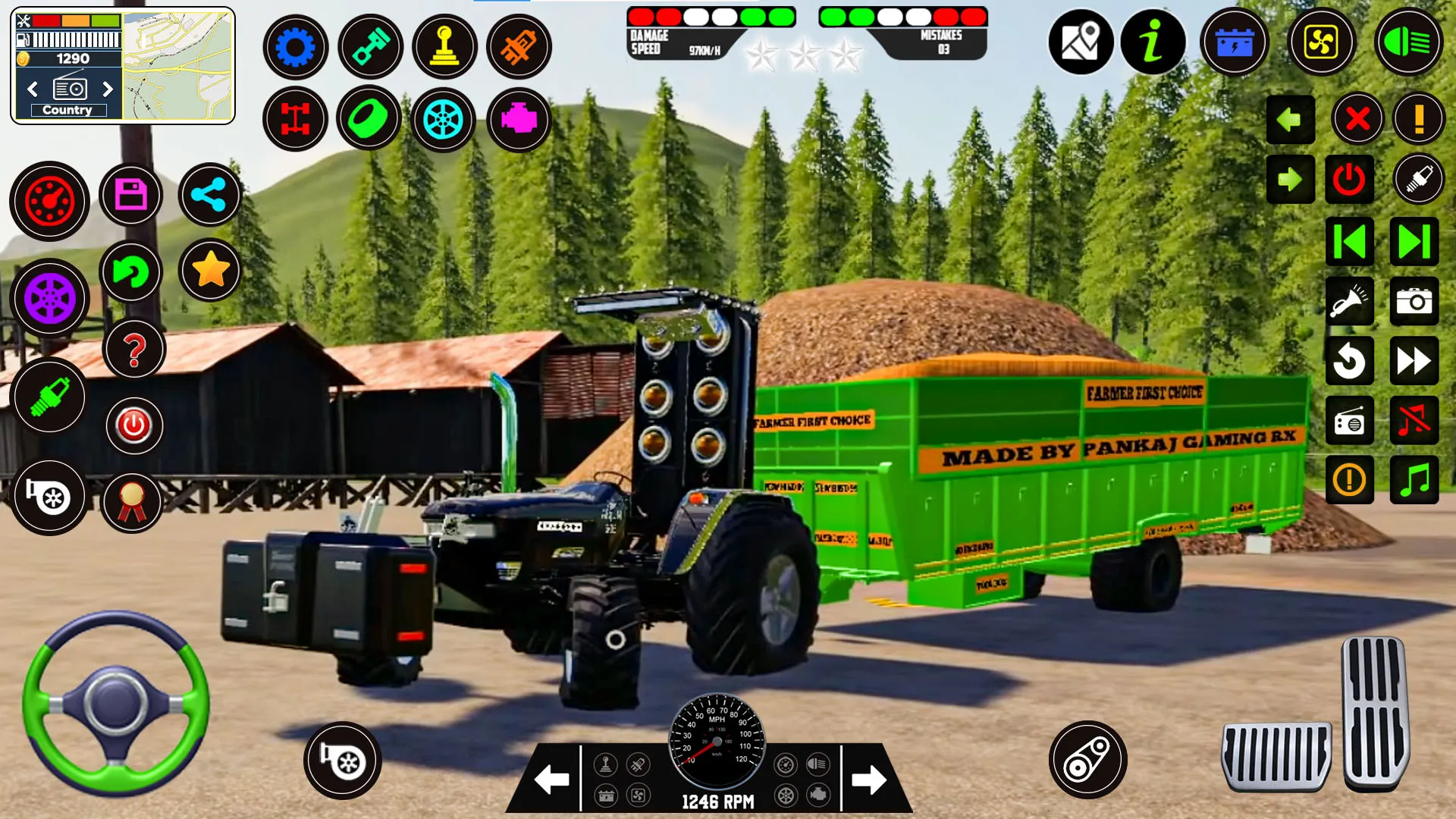 US Tractor Games 3d | Indus Appstore | Screenshot