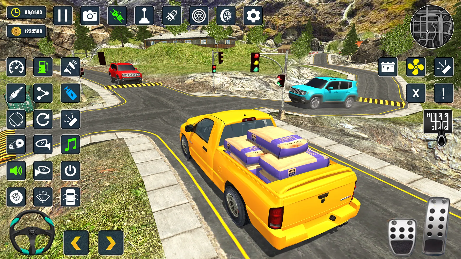 Offroad Pickup Truck Cargo Sim | Indus Appstore | Screenshot