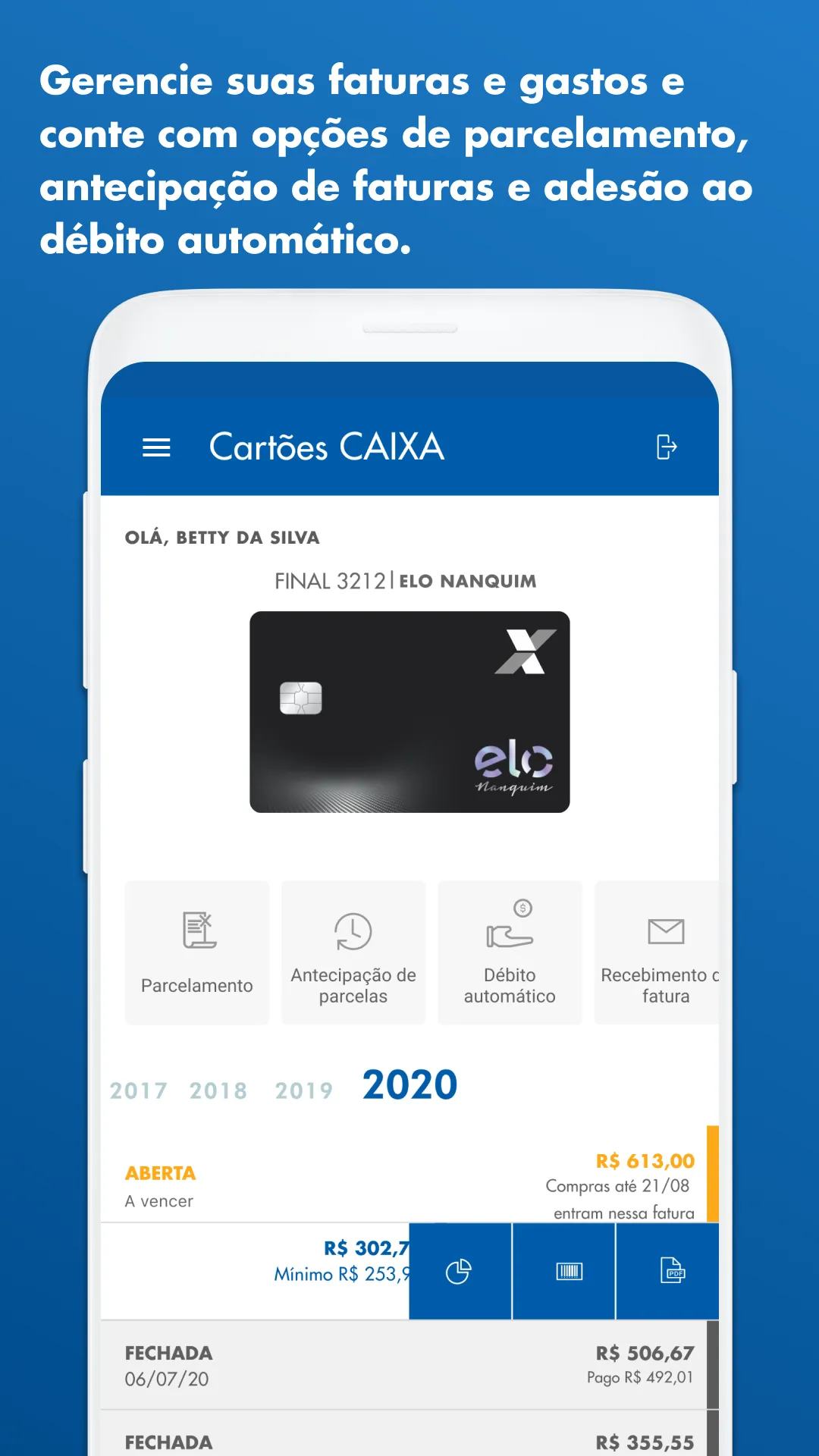 Cartões CAIXA | Indus Appstore | Screenshot