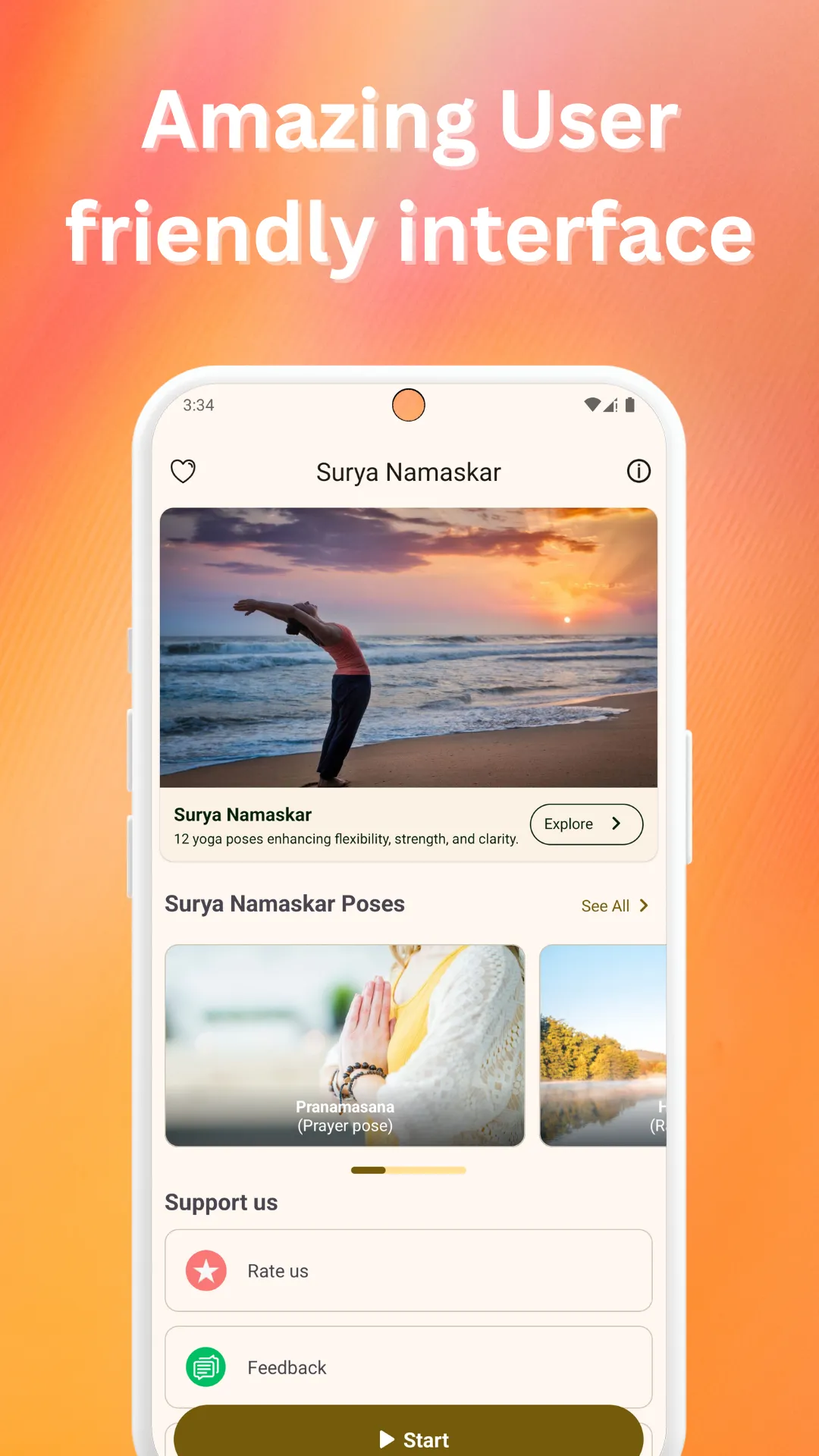 Surya Namaskar: Stretching App | Indus Appstore | Screenshot