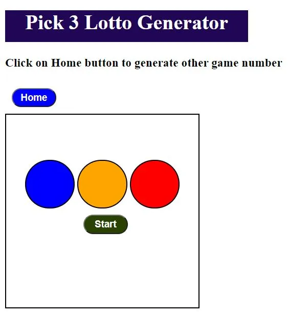 Lotto Number Generator | Indus Appstore | Screenshot