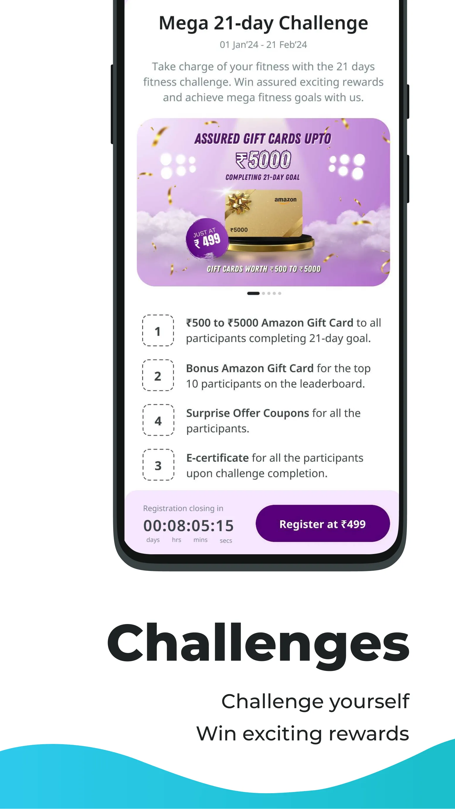 Impact - Steps Fitness Charity | Indus Appstore | Screenshot