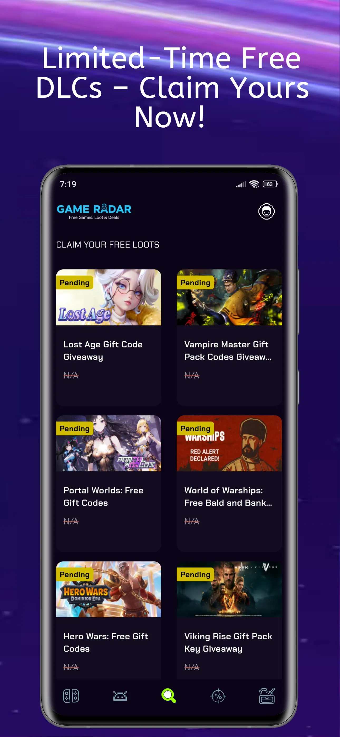Game Radar - Freebie Tracker | Indus Appstore | Screenshot