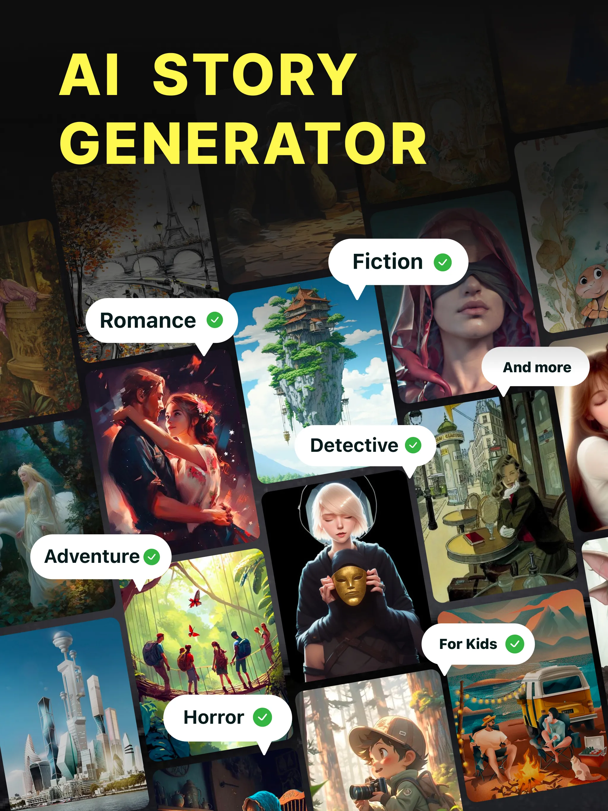 AI Story Generator Novel Maker | Indus Appstore | Screenshot