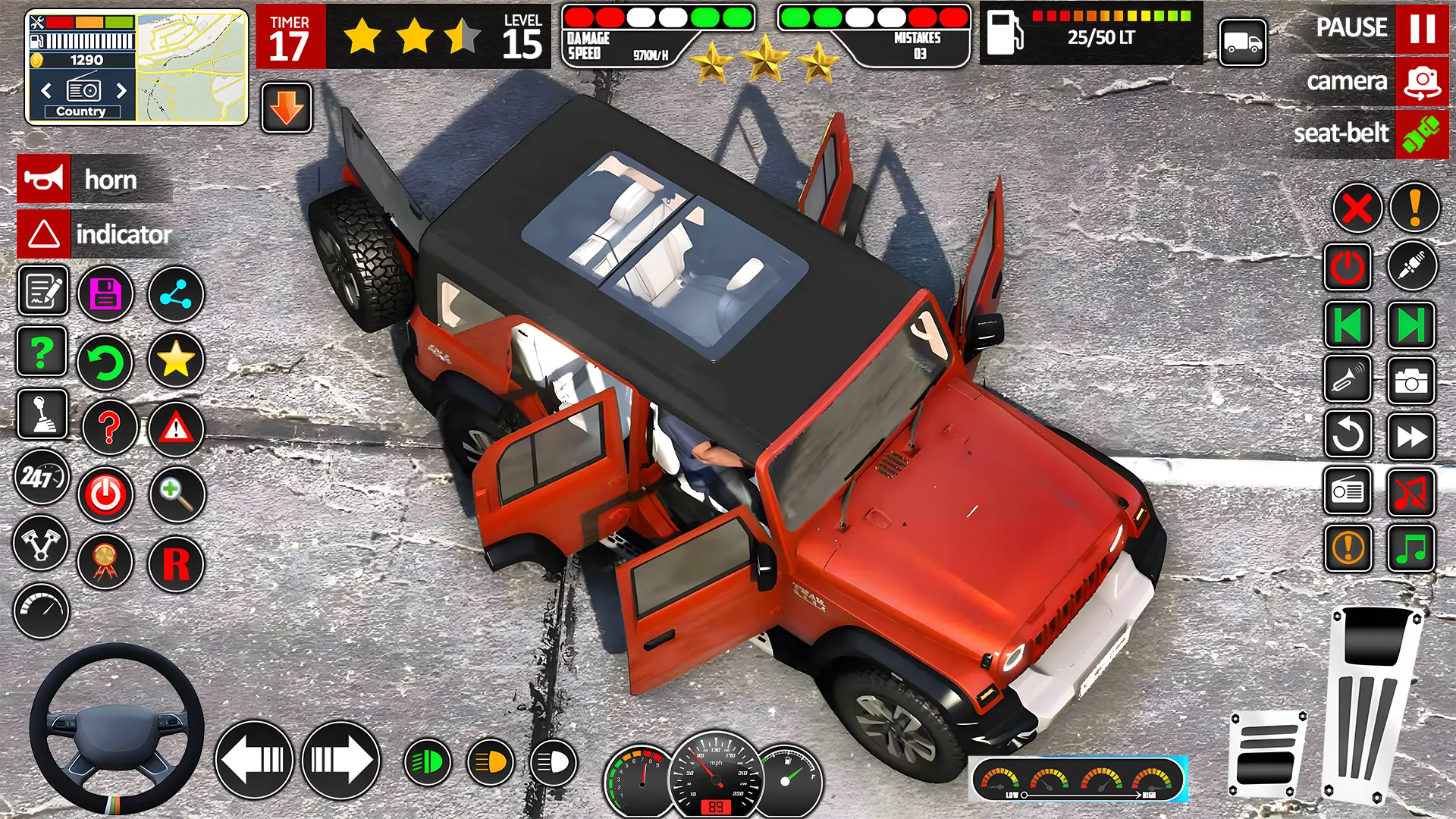 Offroad Jeep Driver Jeep Game | Indus Appstore | Screenshot