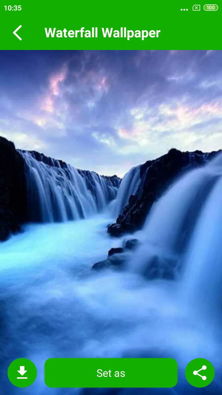 Waterfall Wallpaper | Indus Appstore | Screenshot