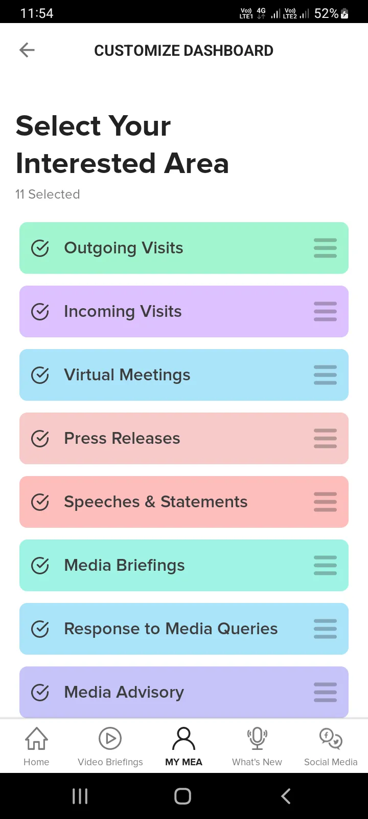 MEAIndia | Indus Appstore | Screenshot