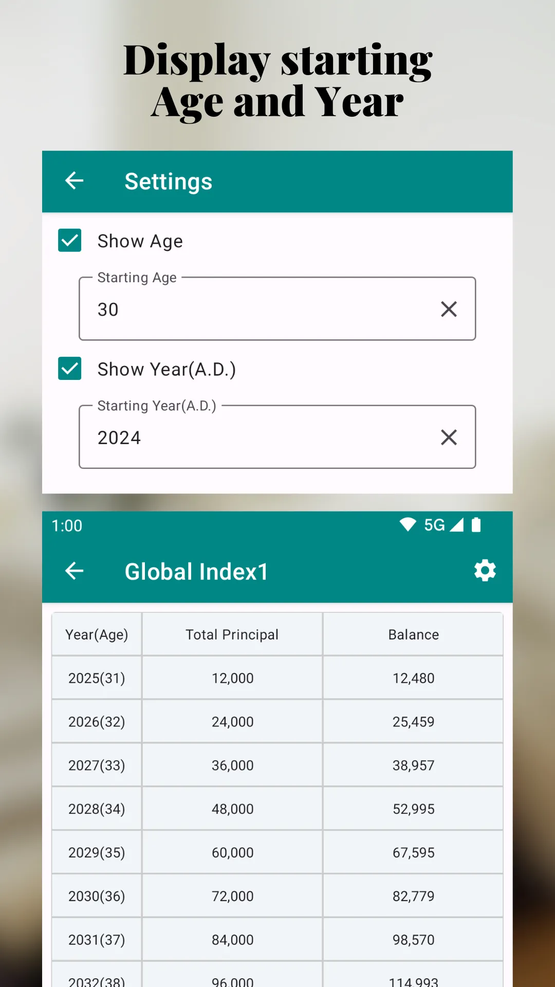 Accumulate+: Compound Interest | Indus Appstore | Screenshot