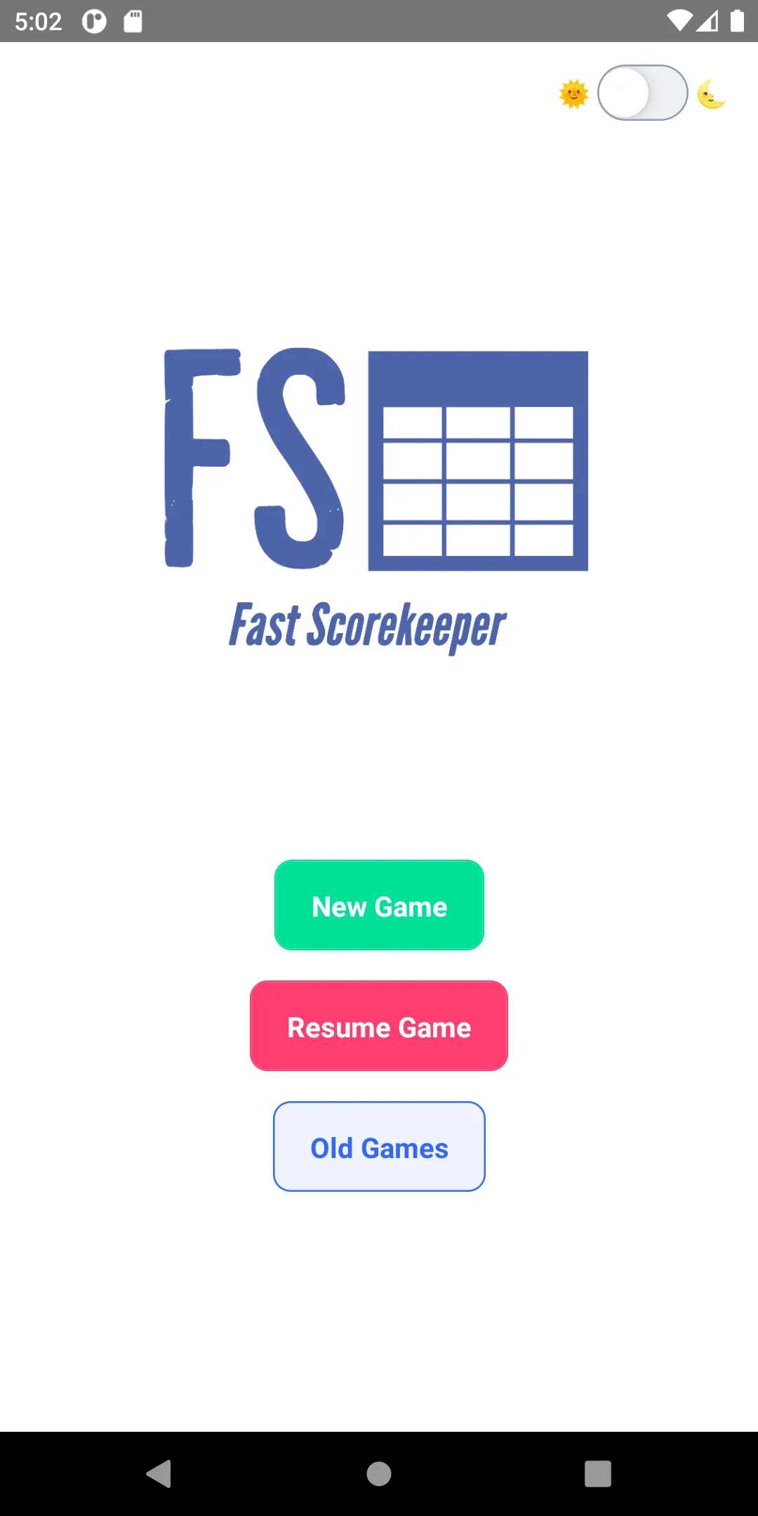 Fast Scorekeeper | Indus Appstore | Screenshot