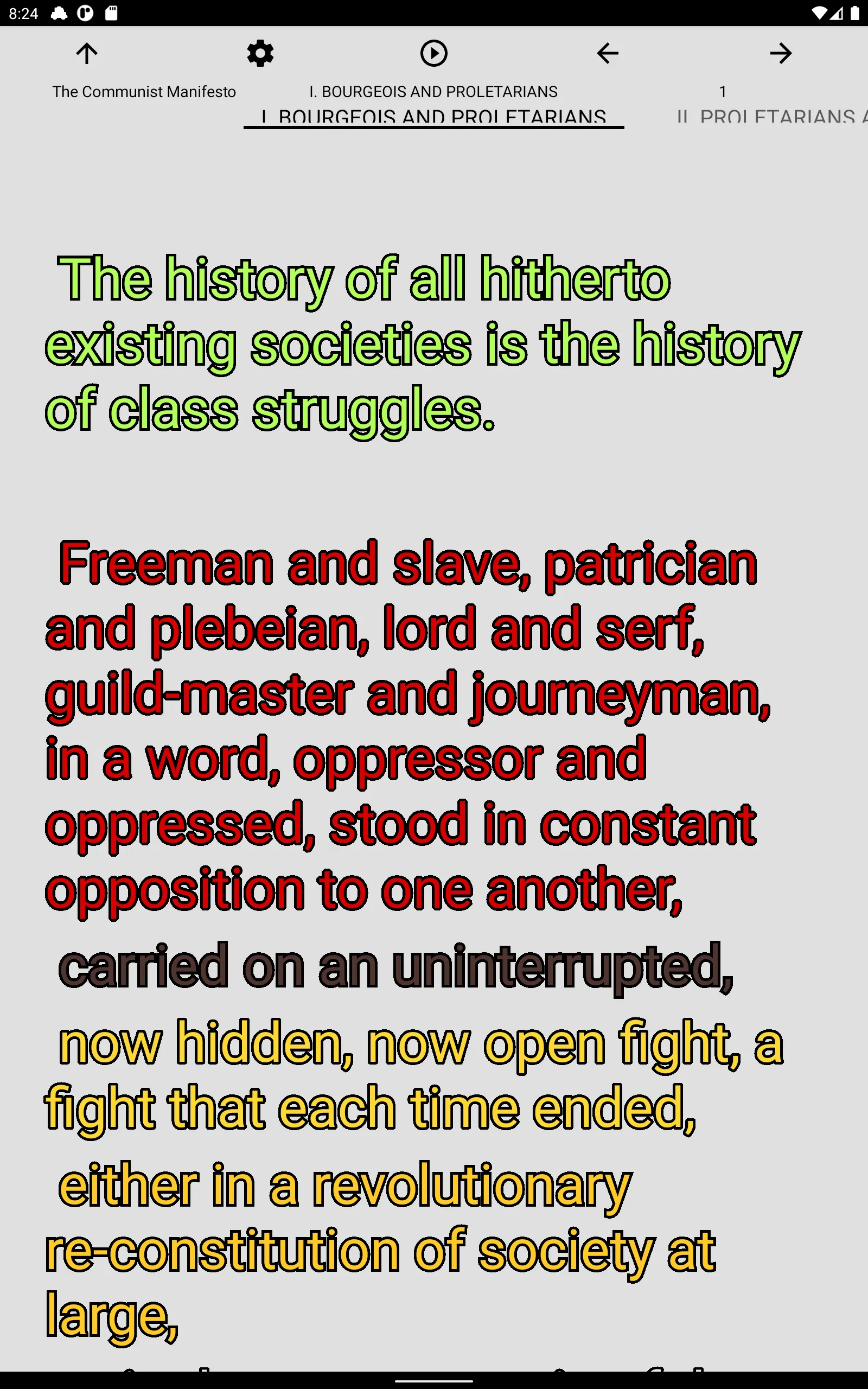 Book, The Communist Manifesto | Indus Appstore | Screenshot