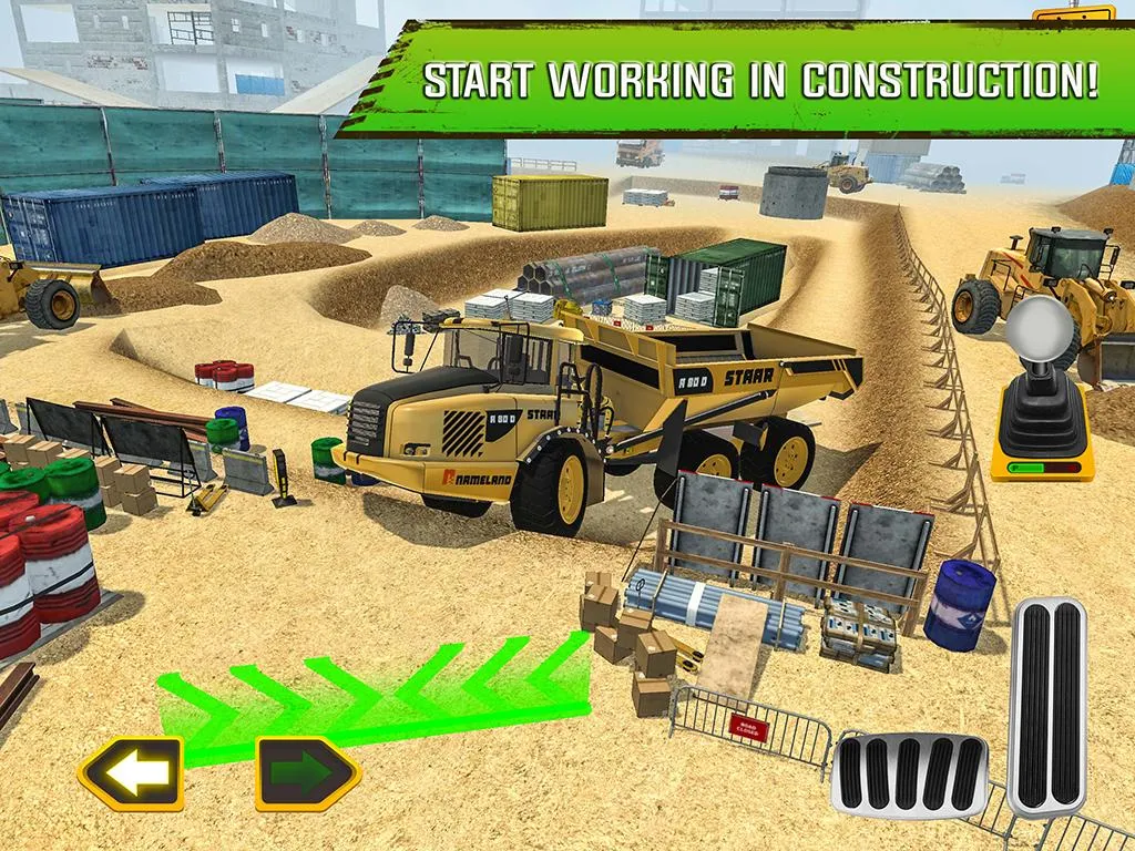 Construction Site Truck Driver | Indus Appstore | Screenshot